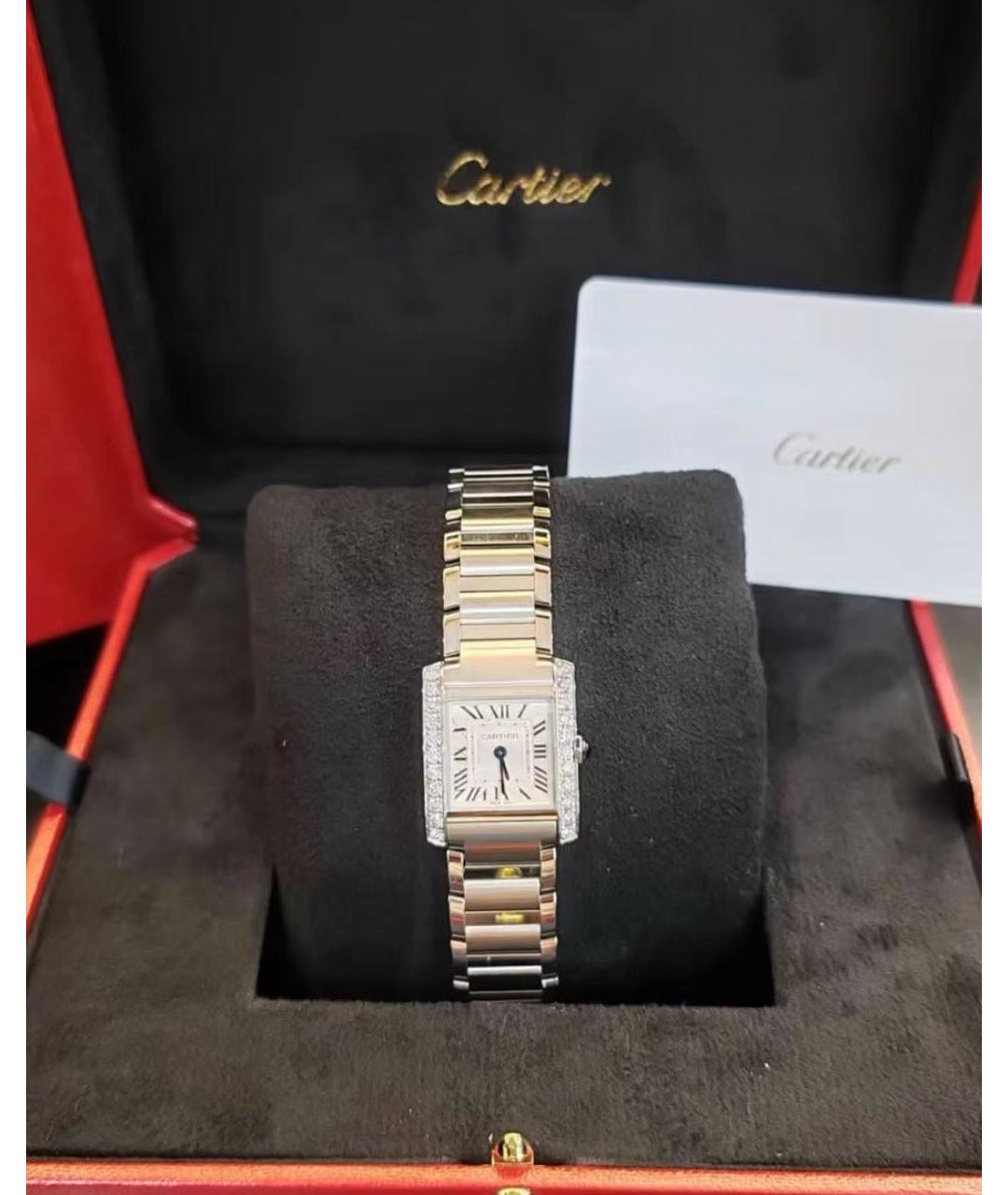 CARTIER Серебряные часы, фото 2