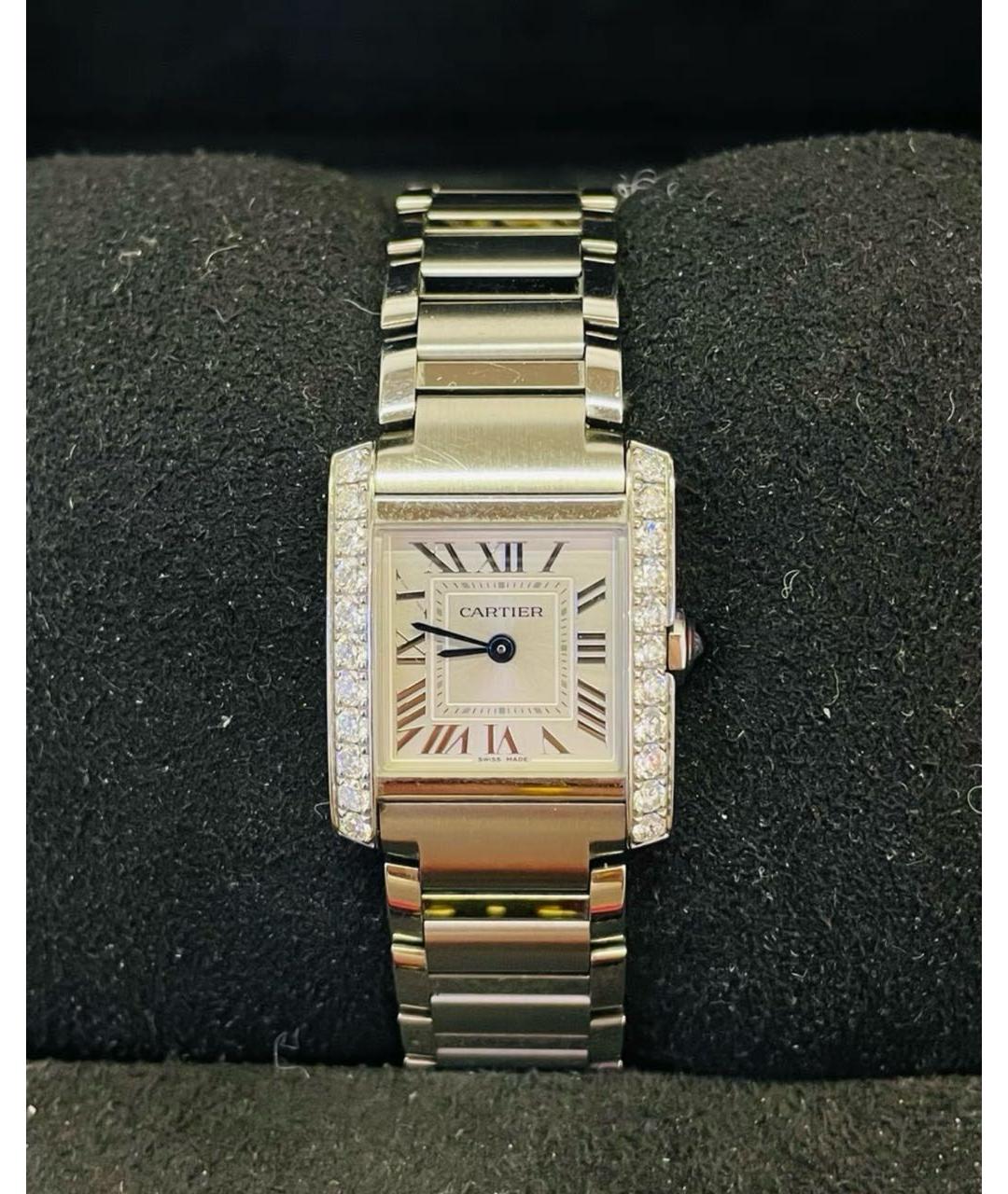 CARTIER Серебряные часы, фото 3