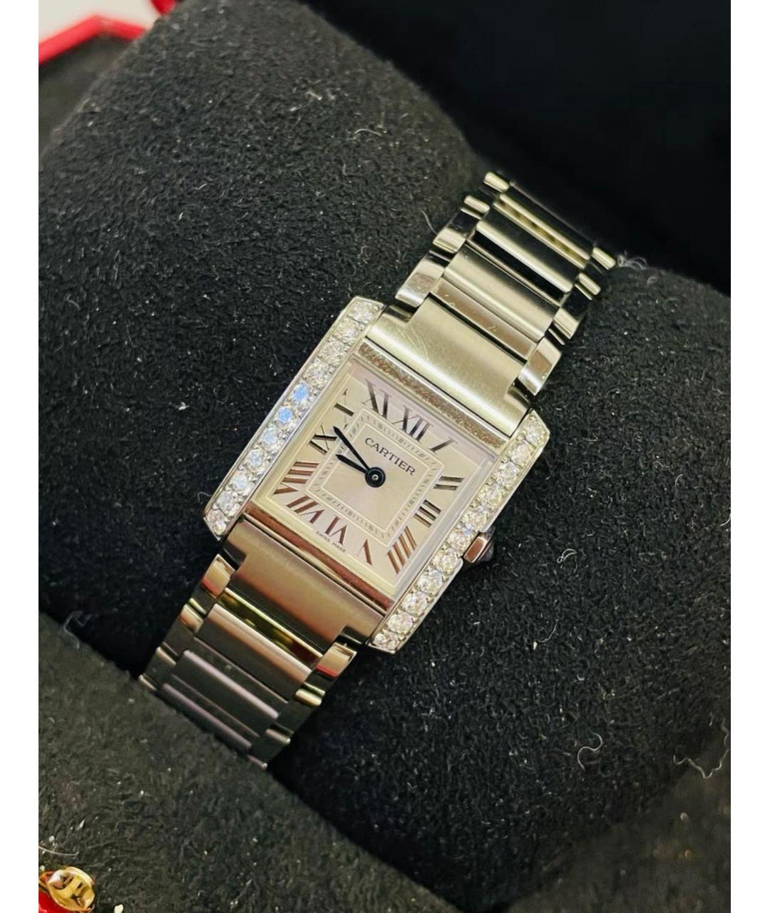 CARTIER Серебряные часы, фото 5