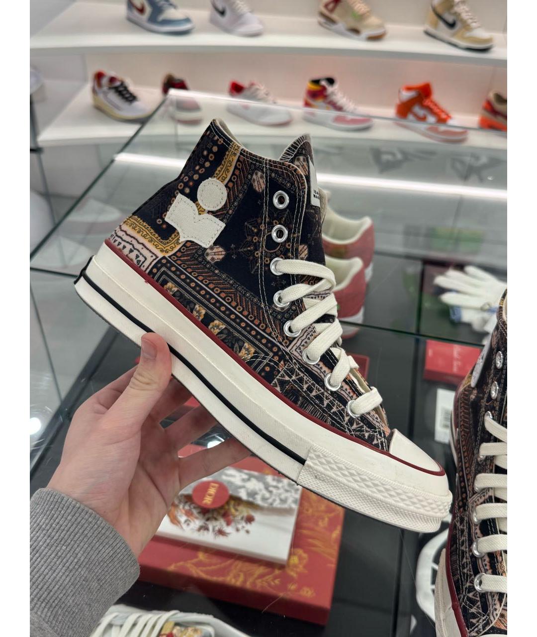 CONVERSE Мульти текстильные кеды, фото 5