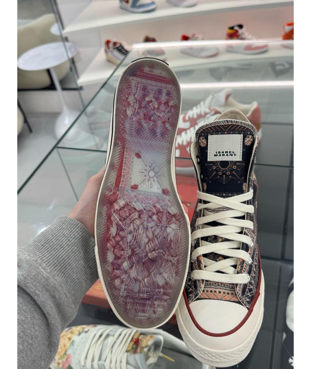 CONVERSE Мульти текстильные кеды, фото 7