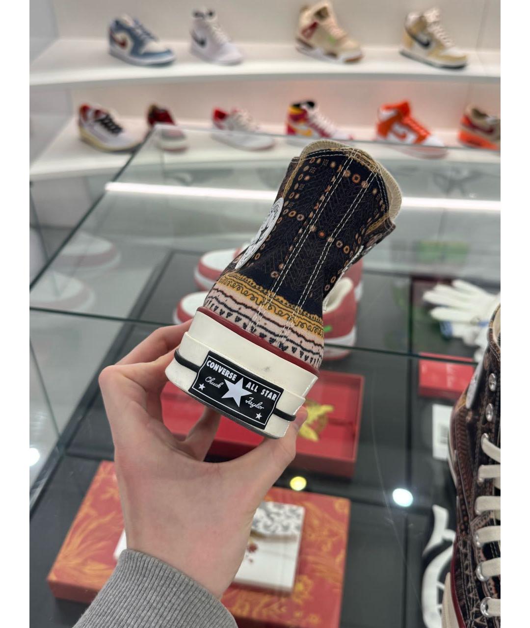 CONVERSE Мульти текстильные кеды, фото 6