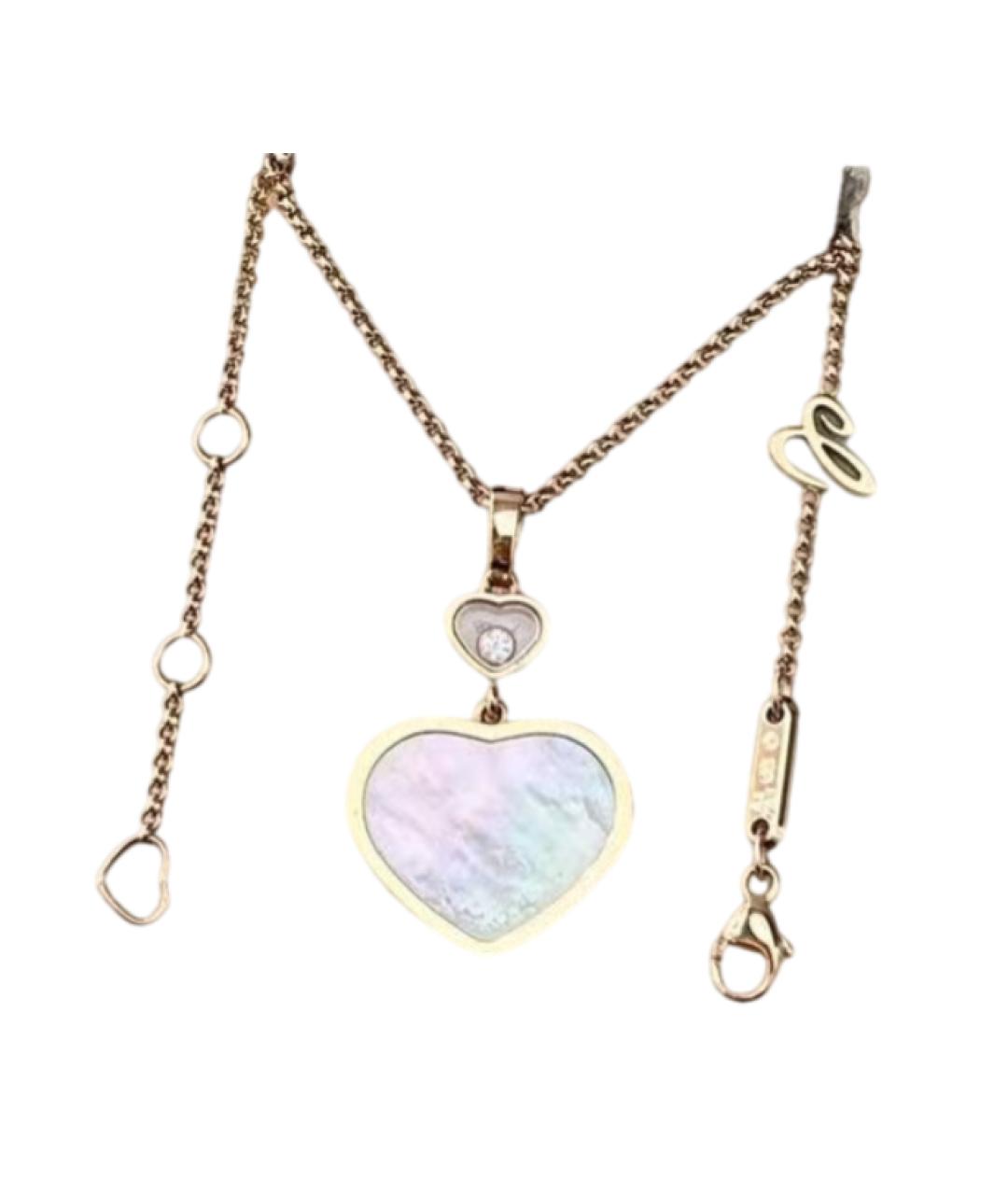CHOPARD Золотое колье из розового золота, фото 4