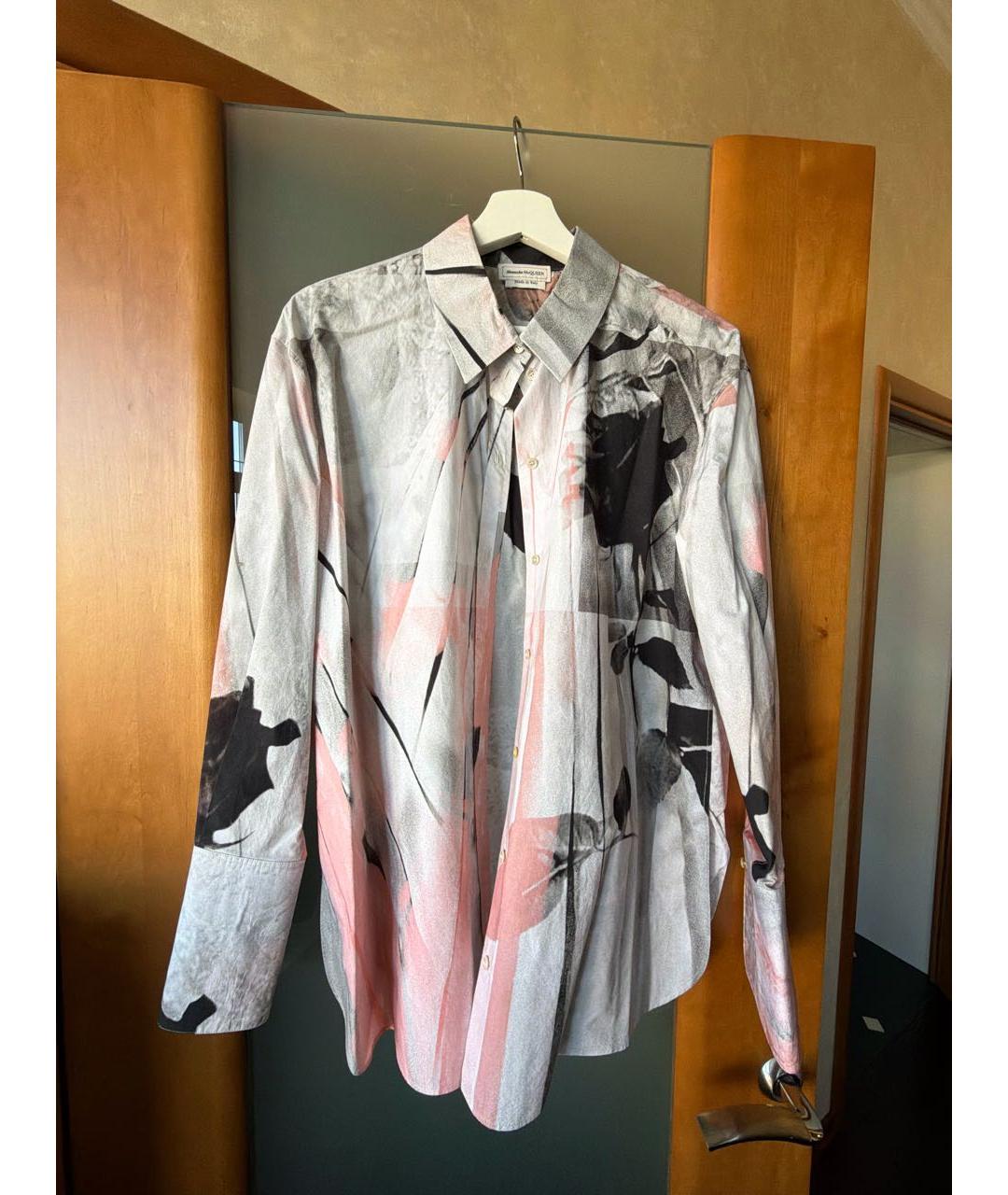 ALEXANDER MCQUEEN Мульти хлопковая рубашка, фото 5