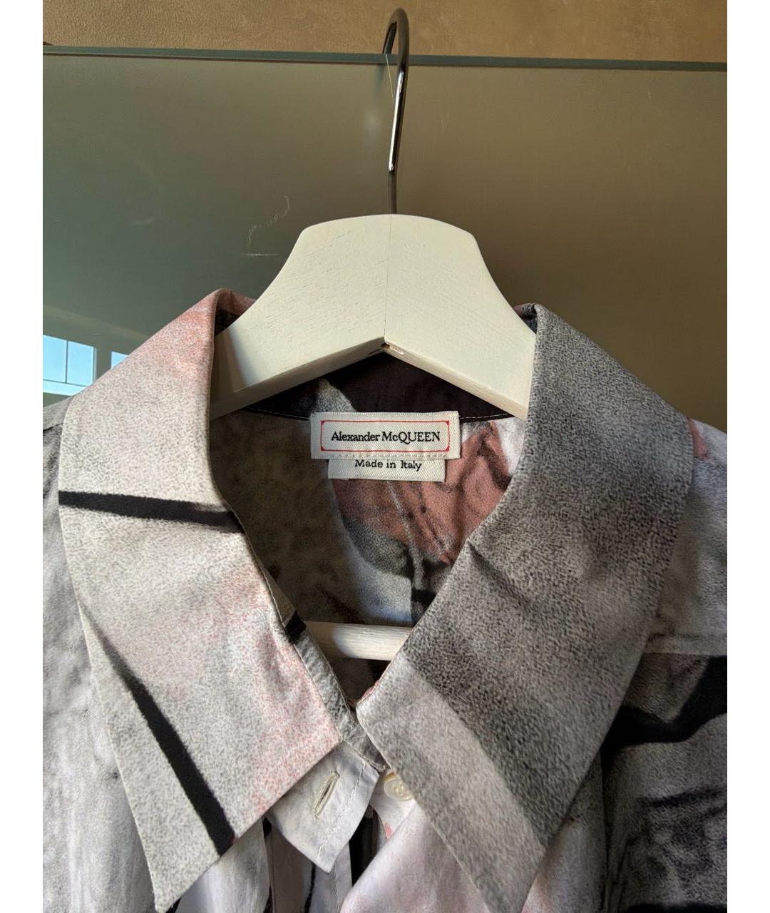 ALEXANDER MCQUEEN Мульти хлопковая рубашка, фото 3