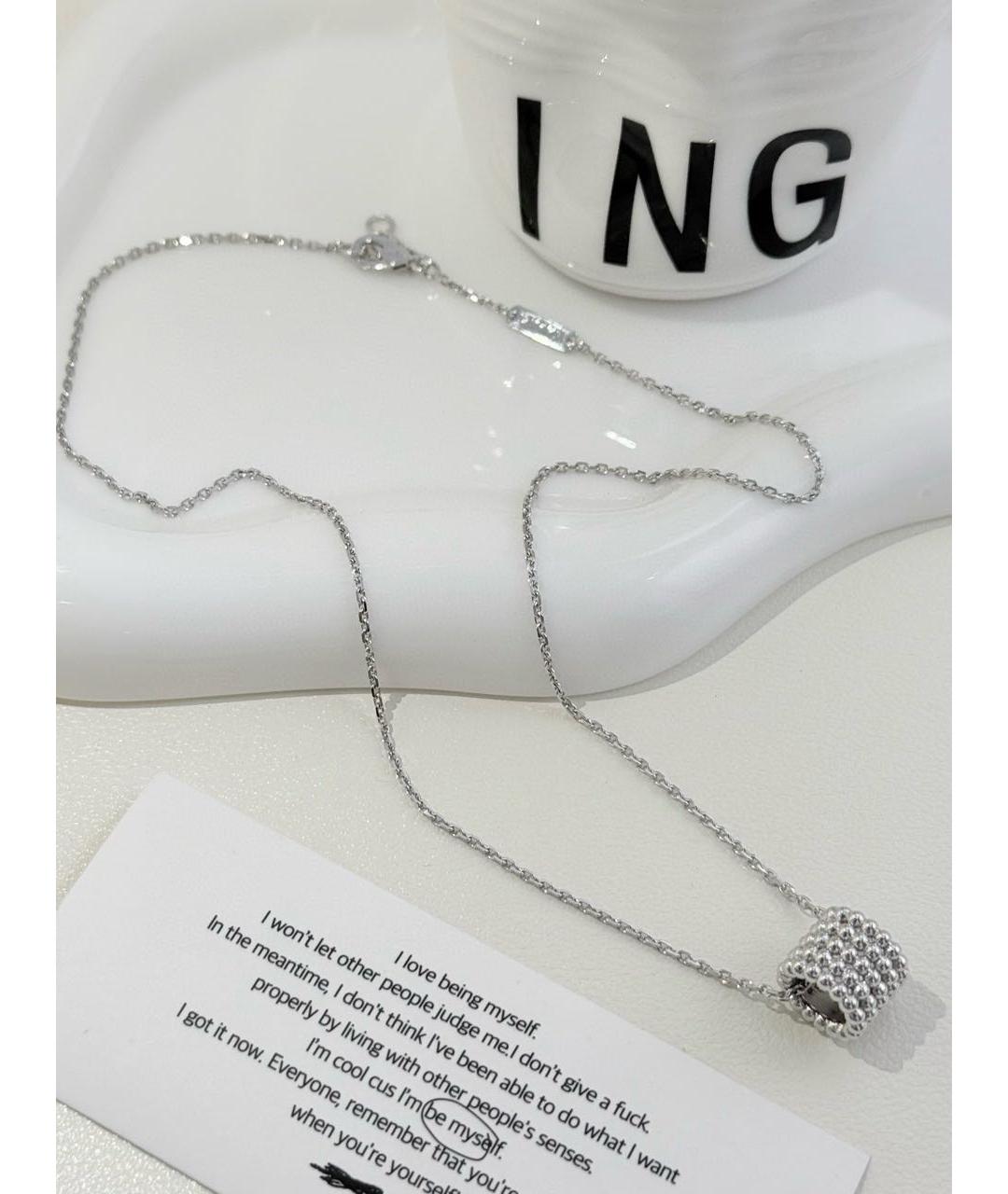 VAN CLEEF & ARPELS Серебряное колье из белого золота, фото 2