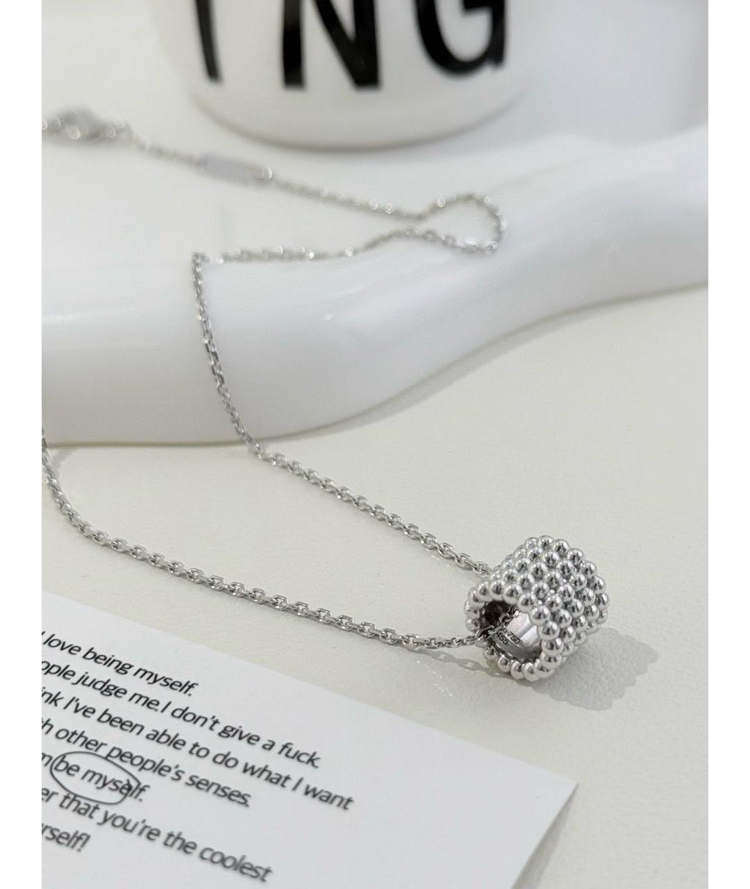 VAN CLEEF & ARPELS Серебряное колье из белого золота, фото 3