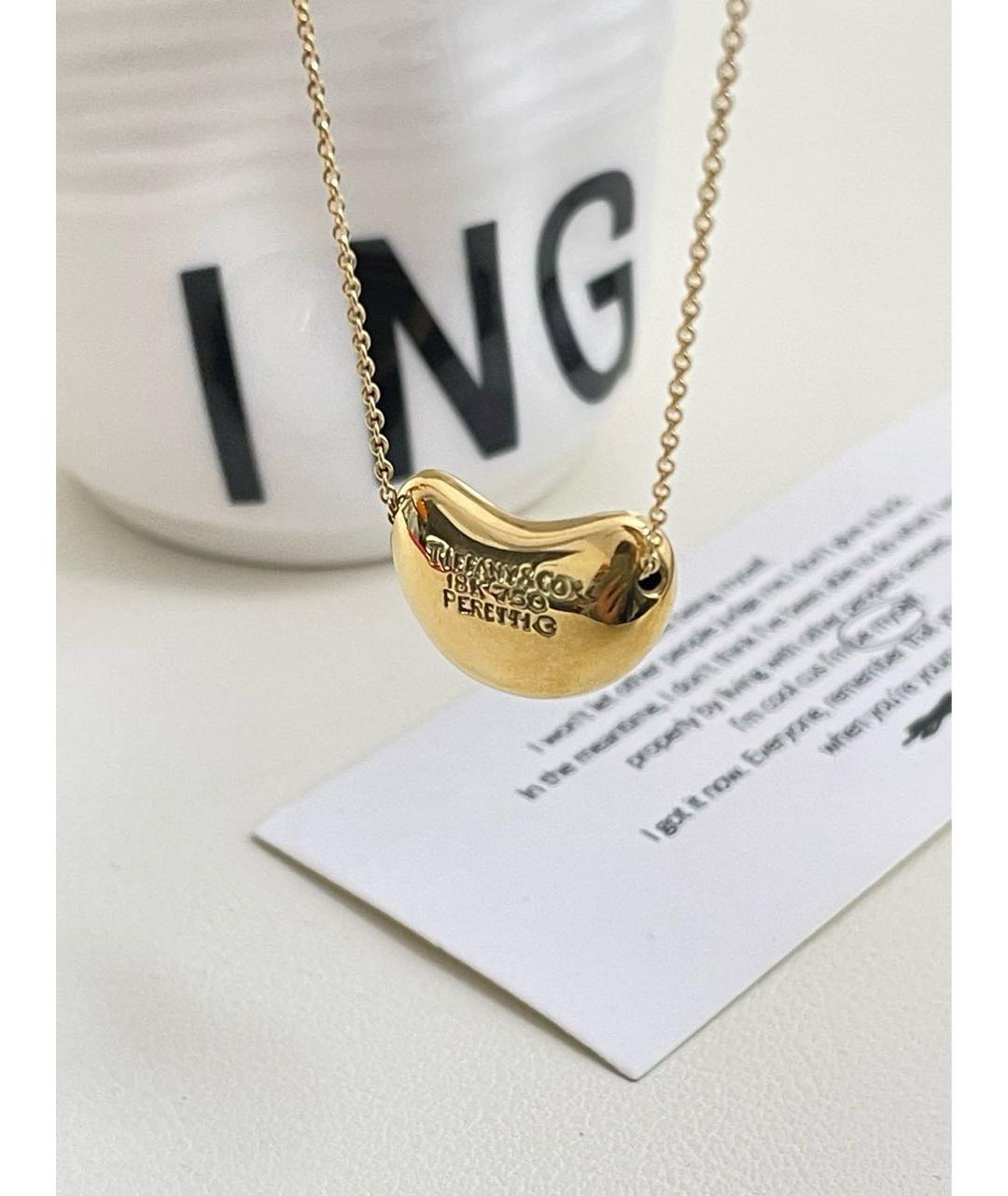 TIFFANY&CO Золотое колье из желтого золота, фото 4