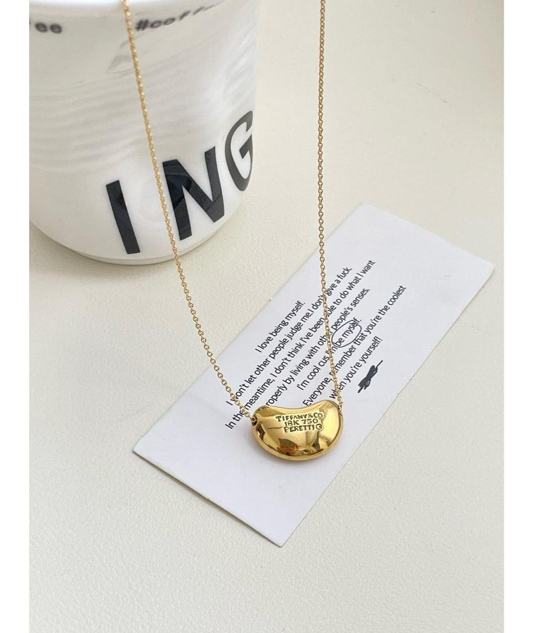 TIFFANY&CO Золотое колье из желтого золота, фото 5