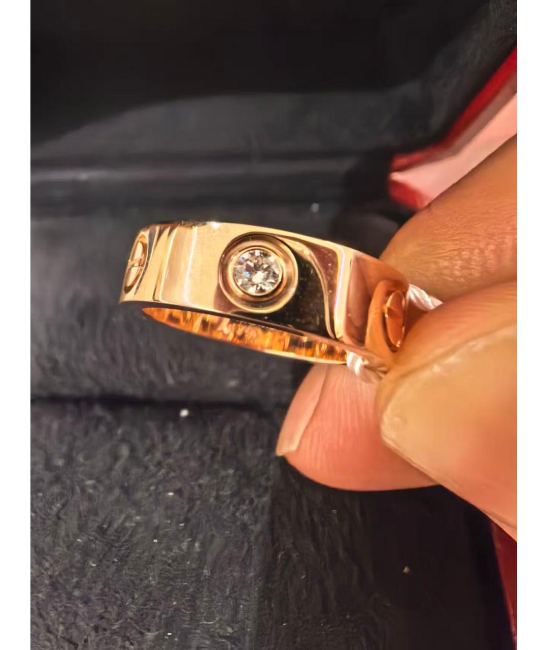 CARTIER Золотое кольцо из розового золота, фото 2