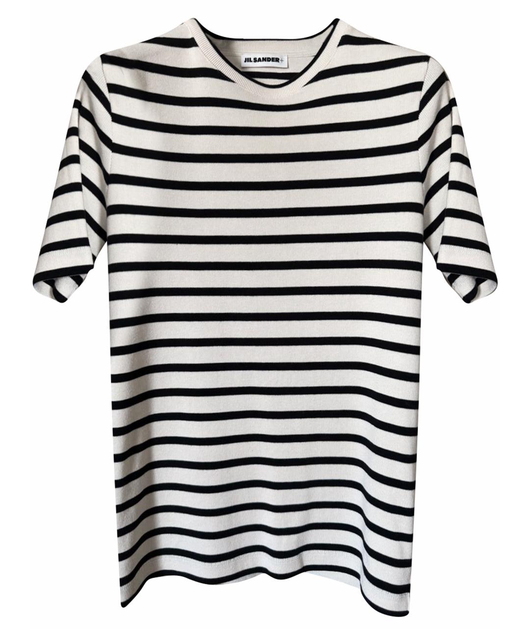 JIL SANDER Бежевая хлопковая футболка, фото 1