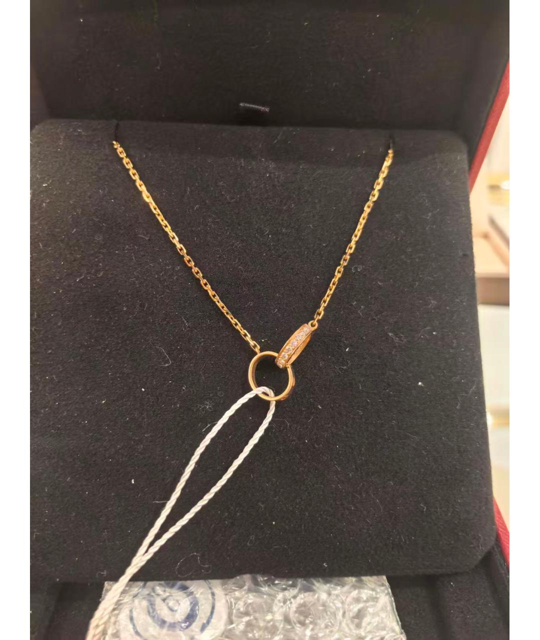 CARTIER Золотое колье из розового золота, фото 2