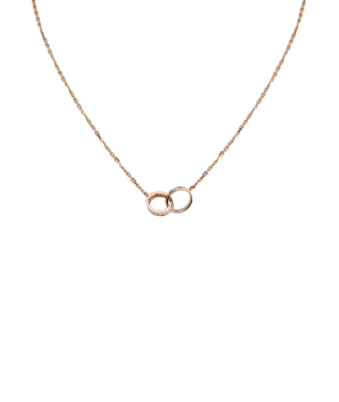 CARTIER Золотое колье из розового золота, фото 3