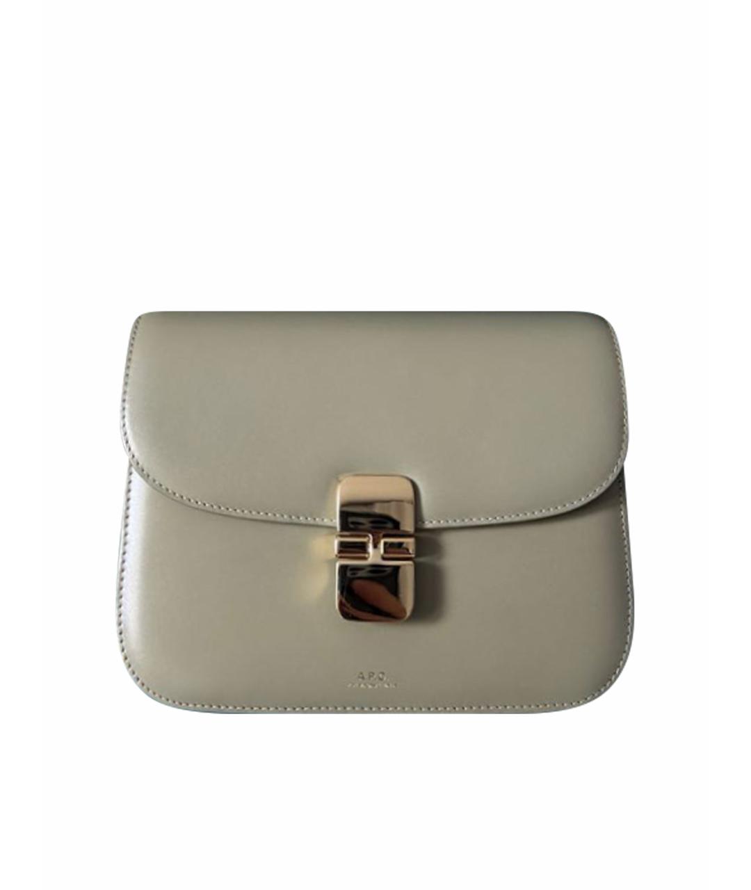 A.P.C. Кожаная сумка через плечо, фото 1