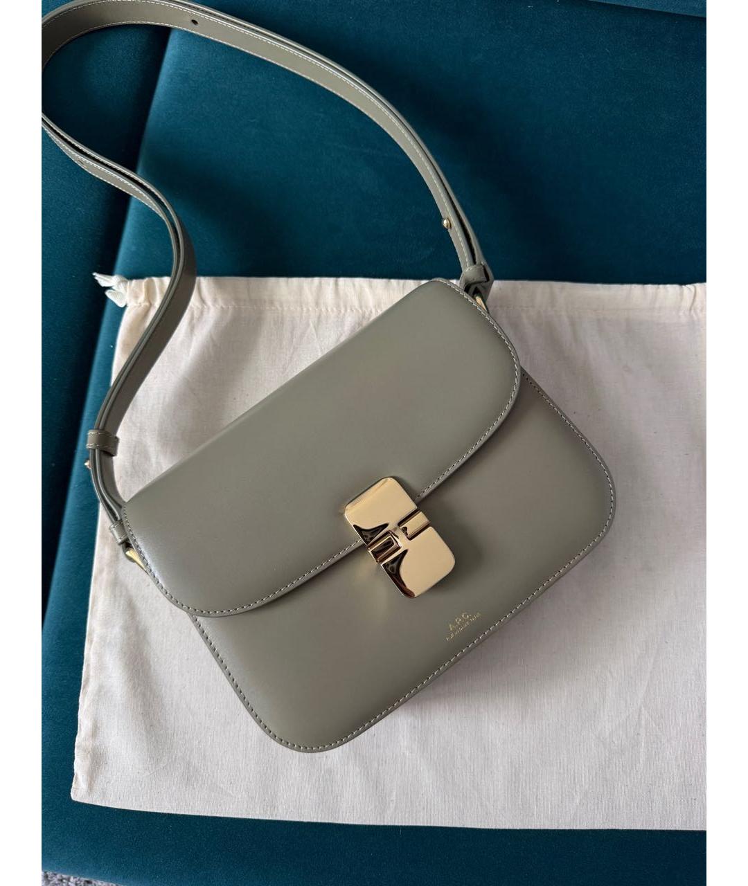 A.P.C. Кожаная сумка через плечо, фото 2