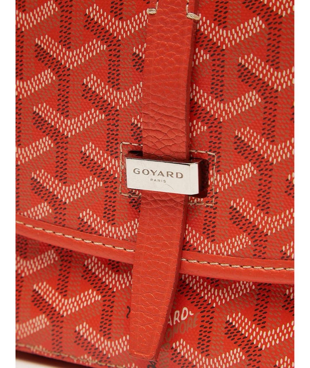 GOYARD Оранжевая поясная сумка, фото 3