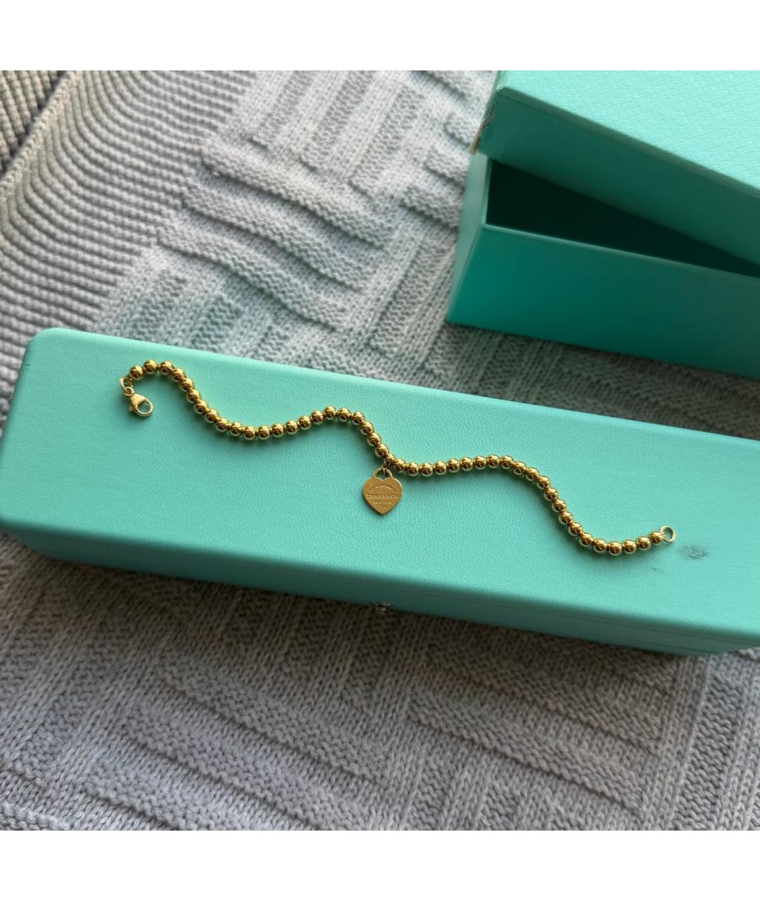 TIFFANY&CO Золотой браслет из желтого золота, фото 3