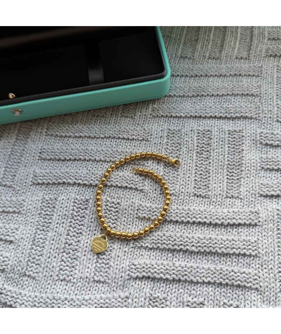 TIFFANY&CO Золотой браслет из желтого золота, фото 8