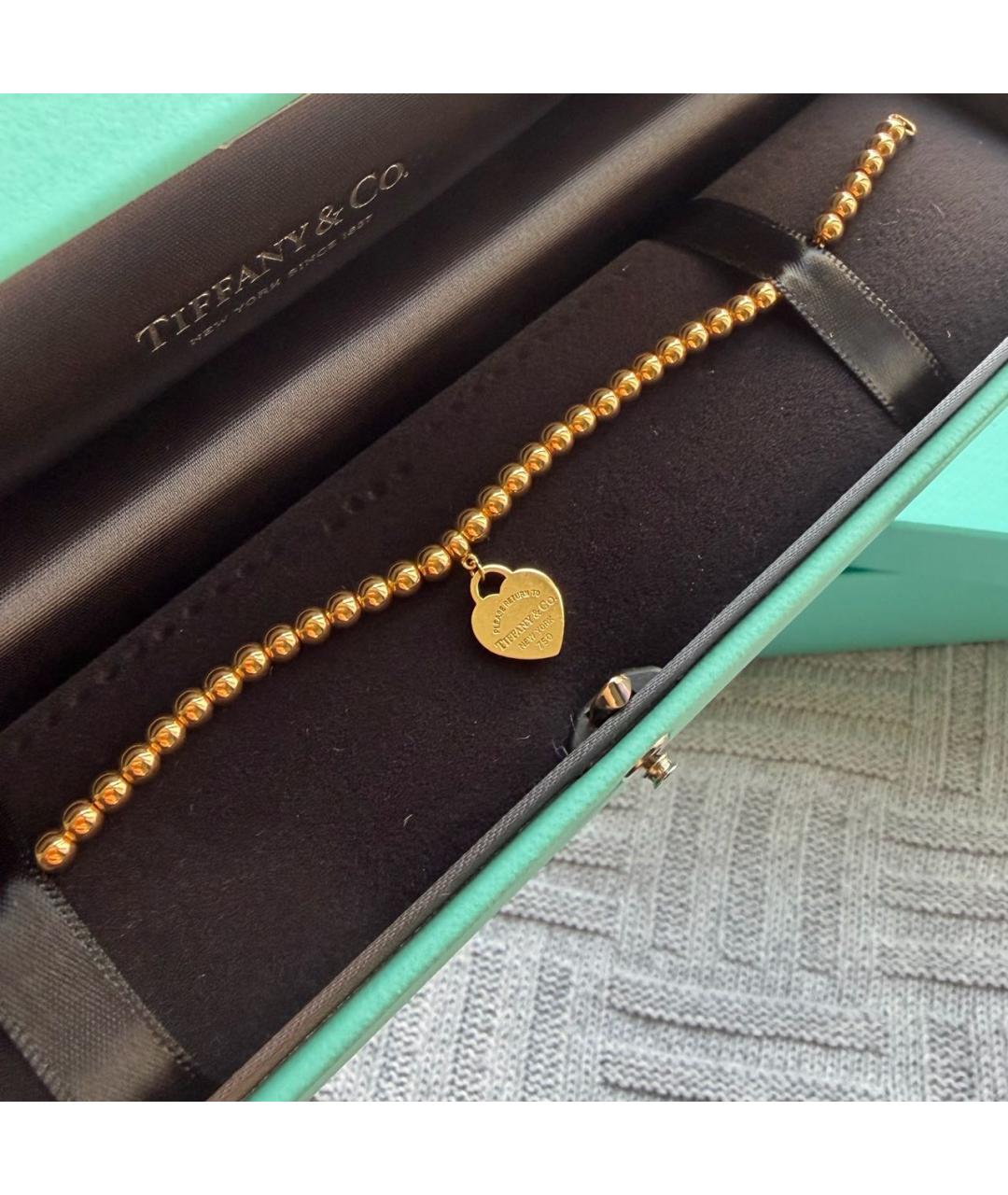TIFFANY&CO Золотой браслет из желтого золота, фото 4