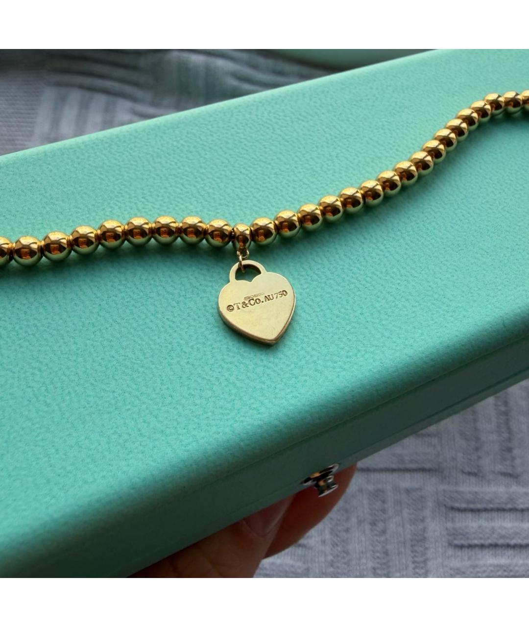 TIFFANY&CO Золотой браслет из желтого золота, фото 6