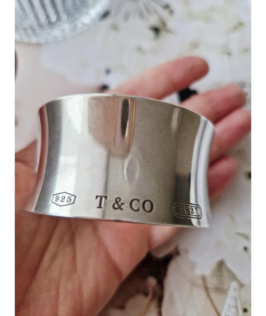 TIFFANY&CO Серебрянный серебряный браслет, фото 5