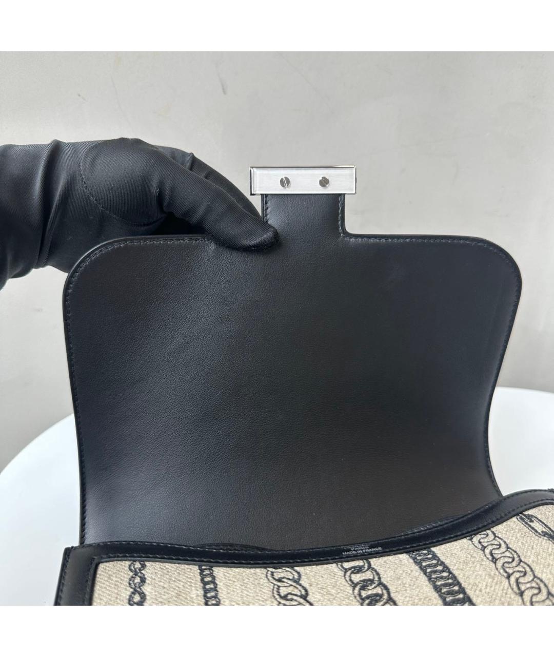 HERMES Черная сумка через плечо, фото 8