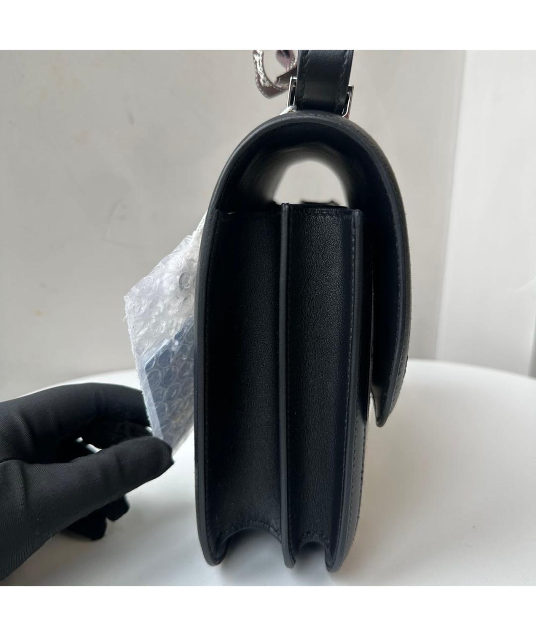 HERMES Черная сумка через плечо, фото 5
