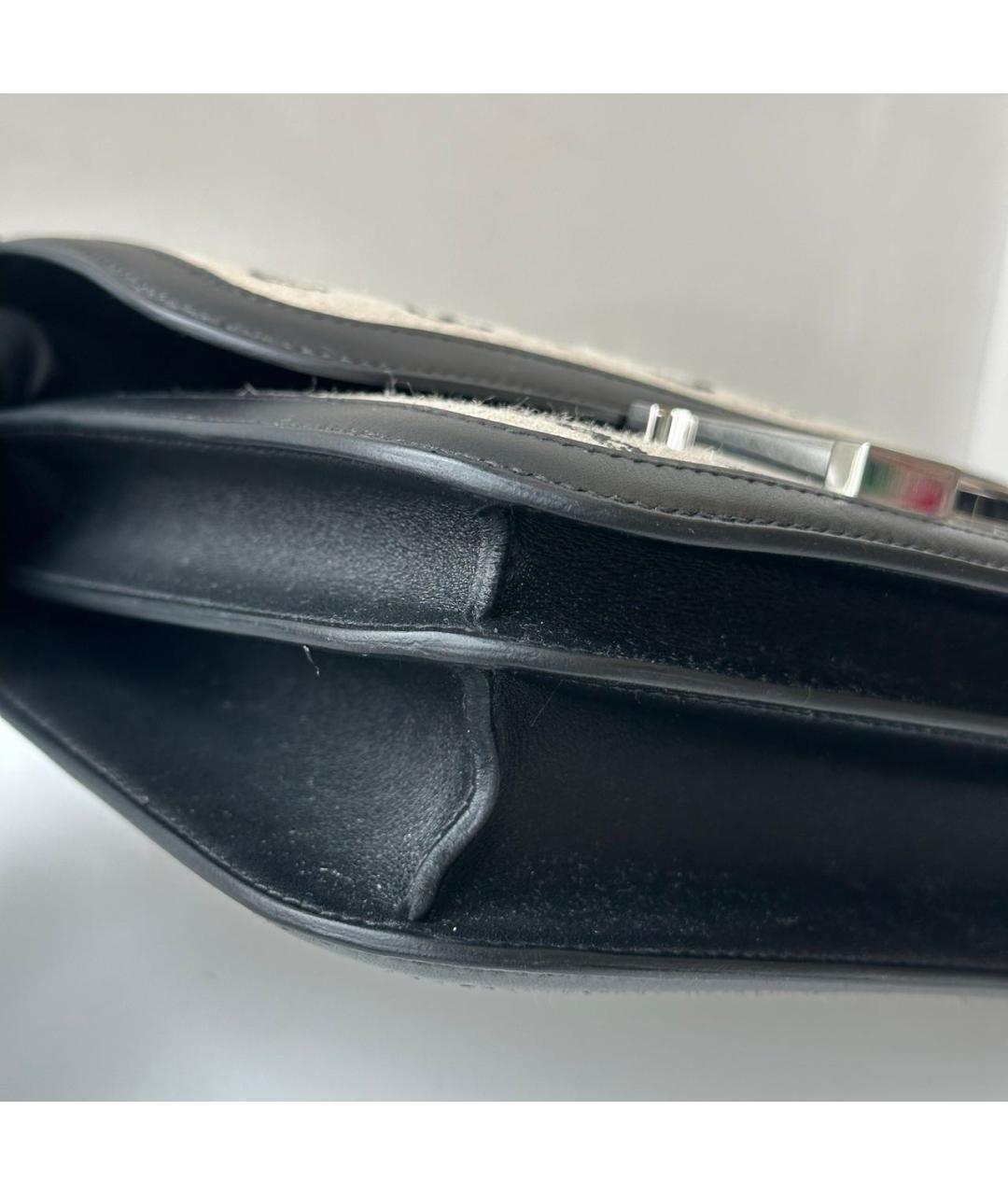 HERMES Черная сумка через плечо, фото 3