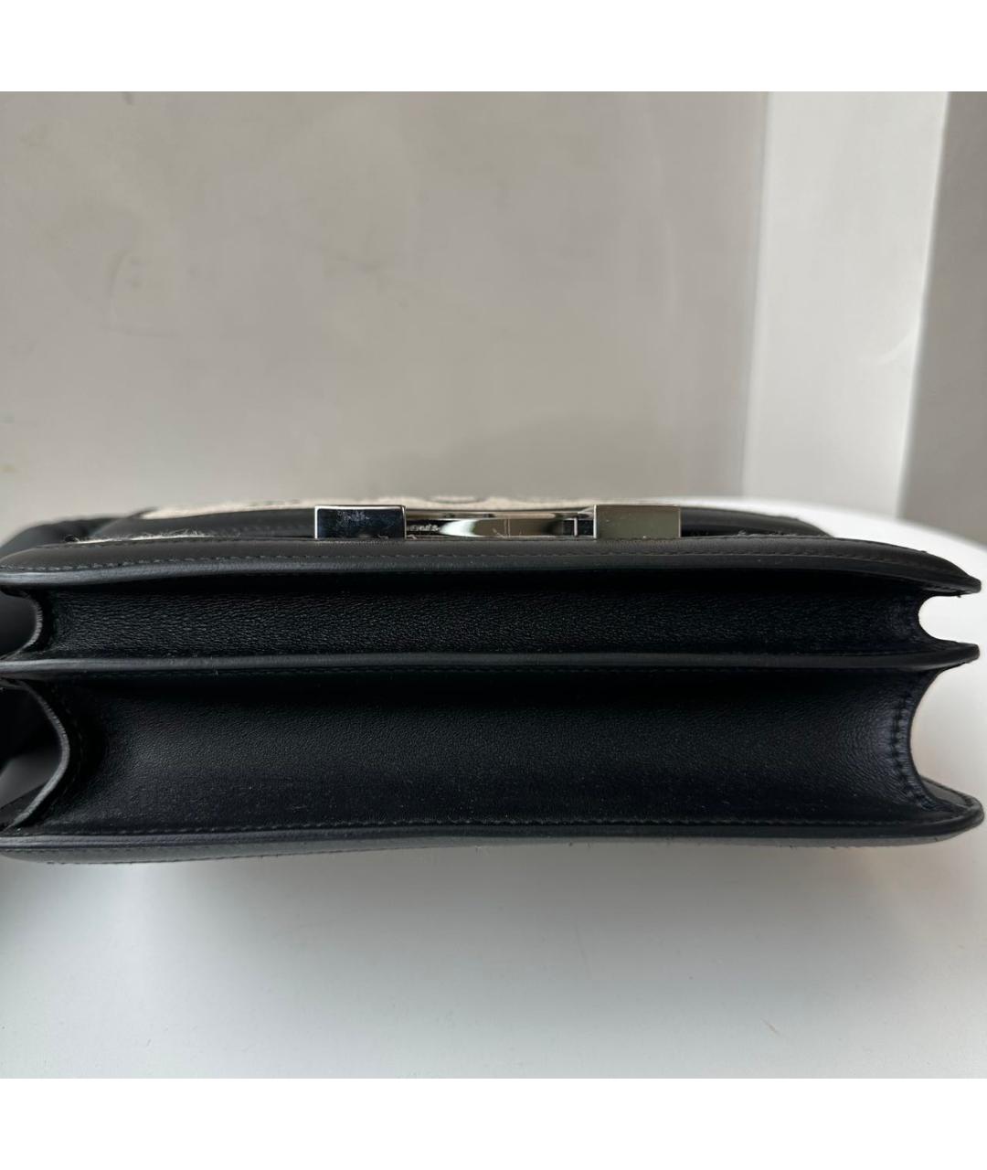 HERMES Черная сумка через плечо, фото 6