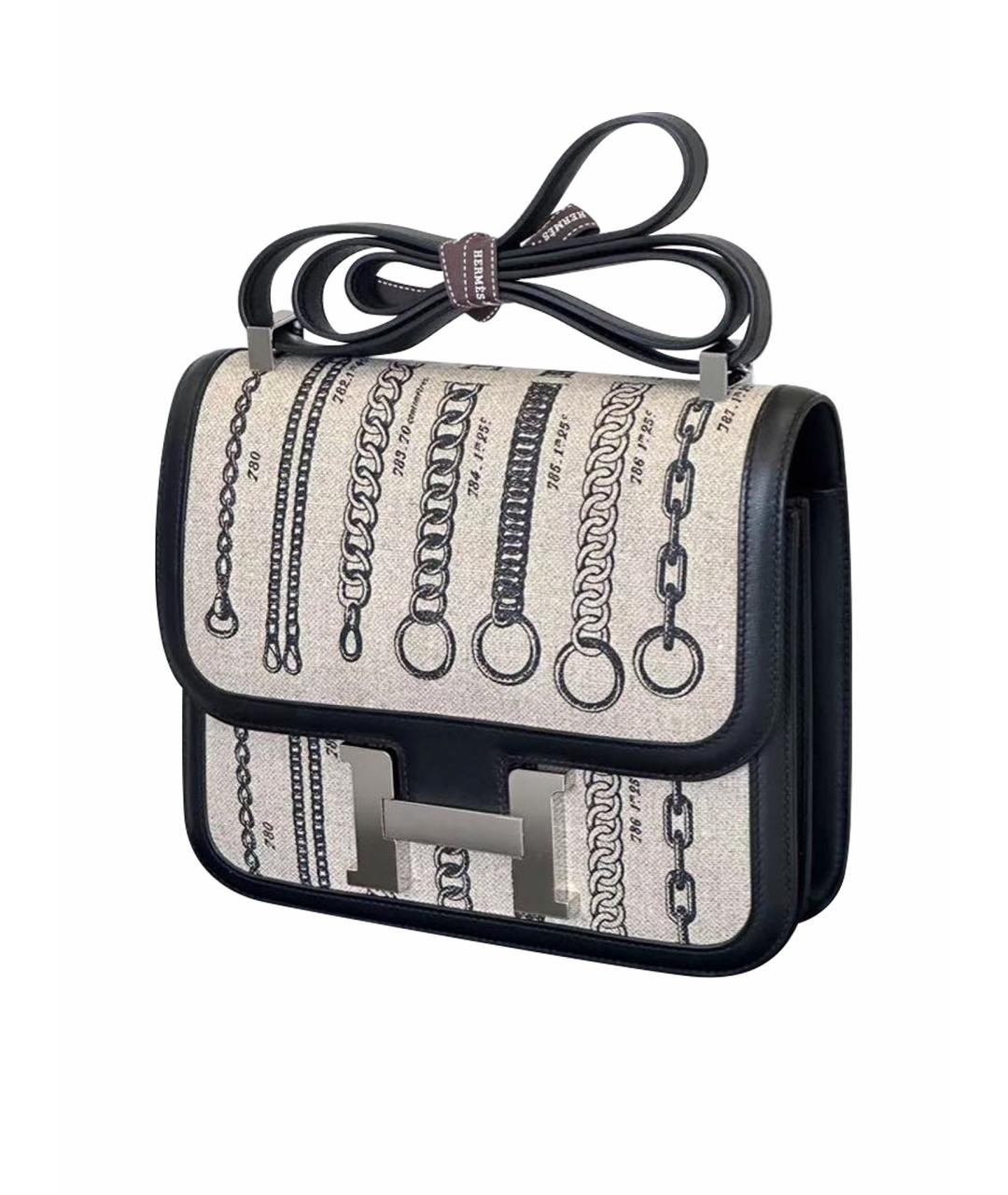 HERMES Черная сумка через плечо, фото 1