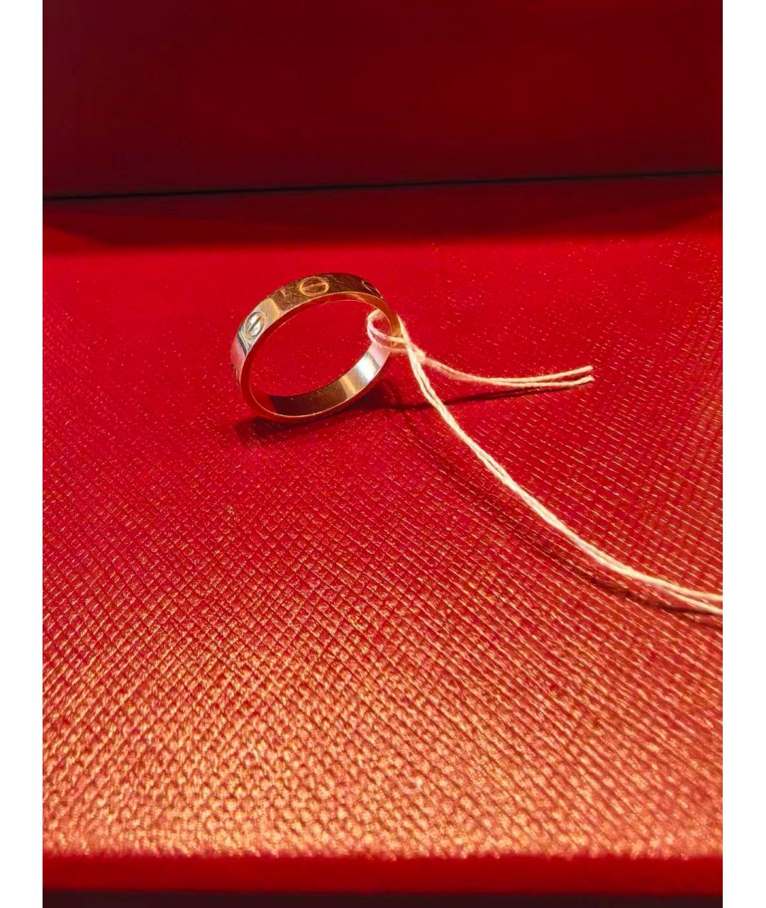 CARTIER Золотое кольцо из розового золота, фото 3