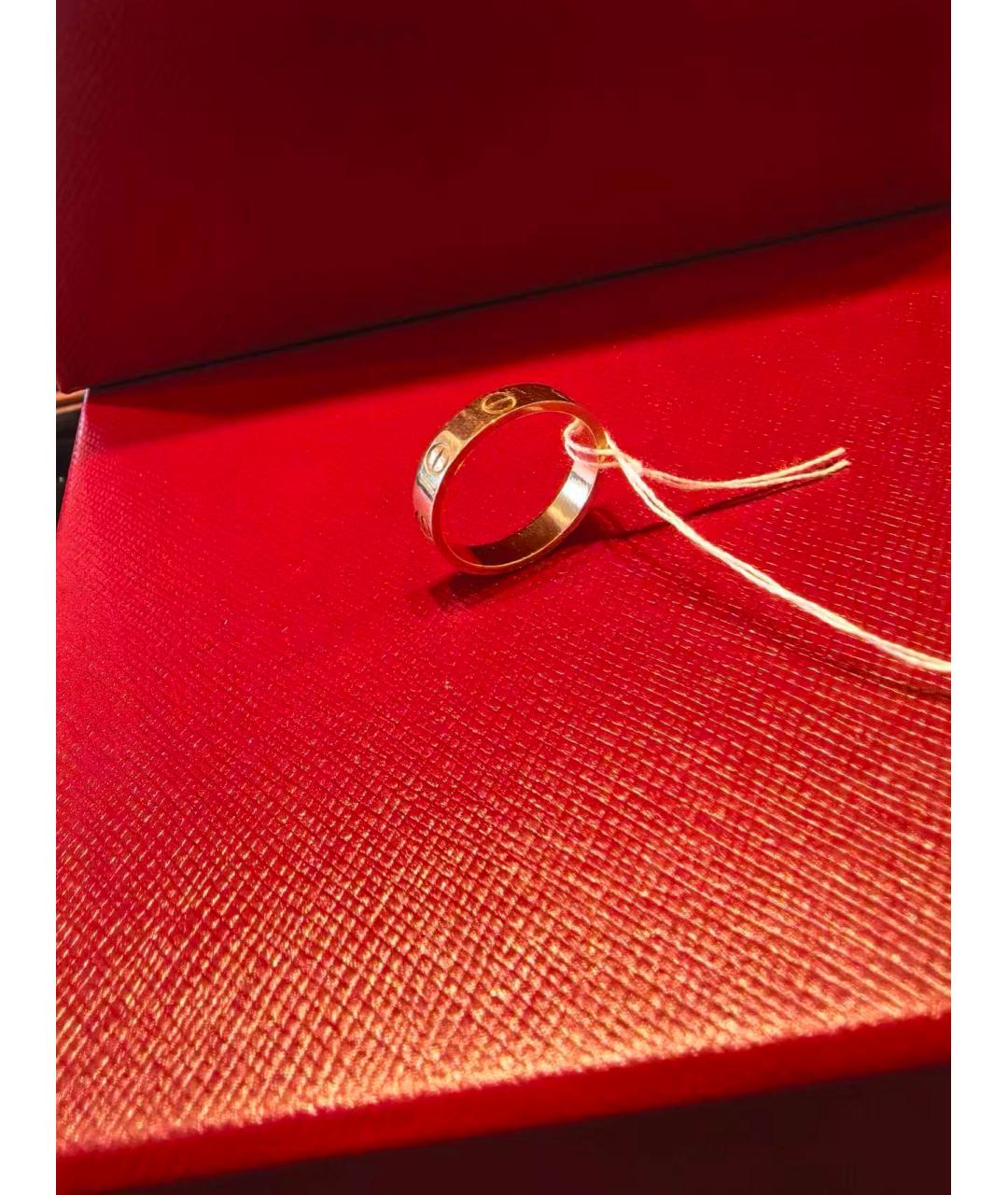 CARTIER Золотое кольцо из розового золота, фото 4