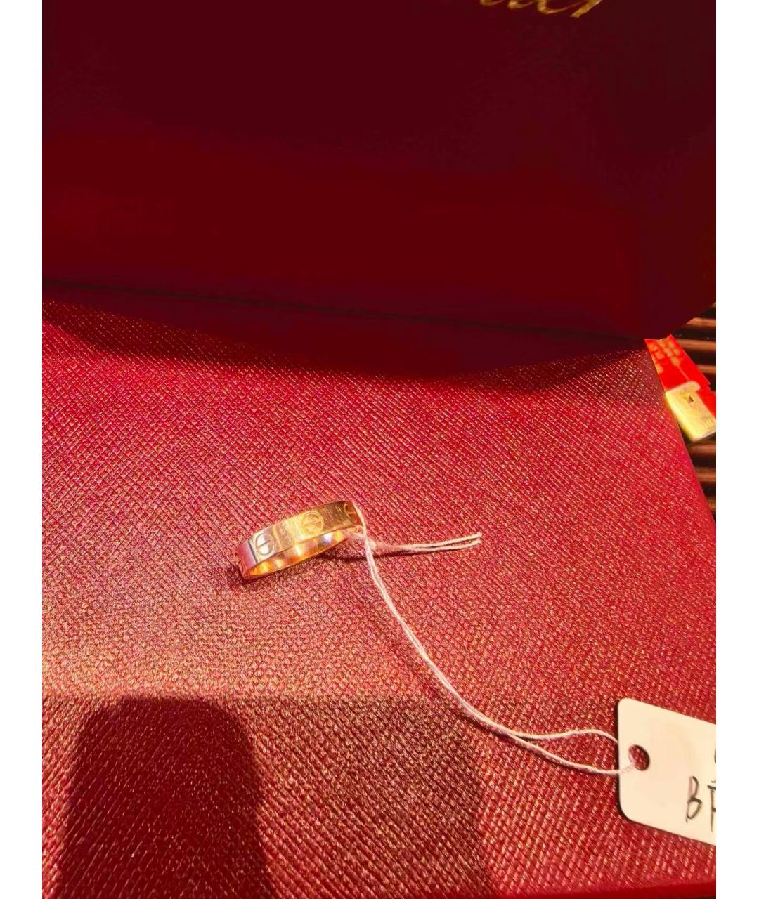 CARTIER Золотое кольцо из розового золота, фото 2