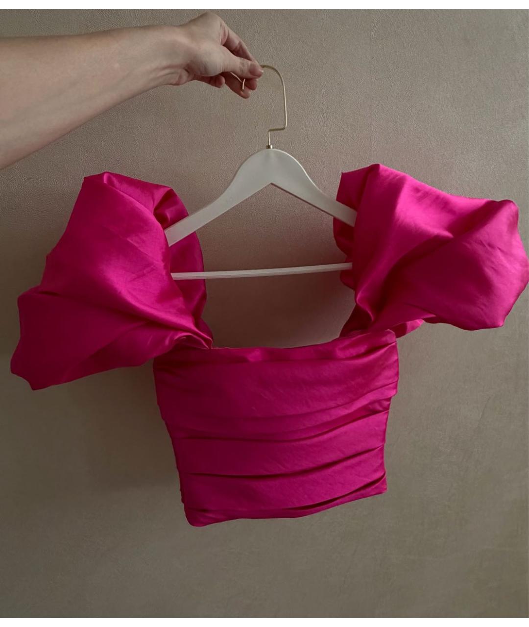 ROZIECORSETS Фуксия полиэстеровый корсет, фото 7