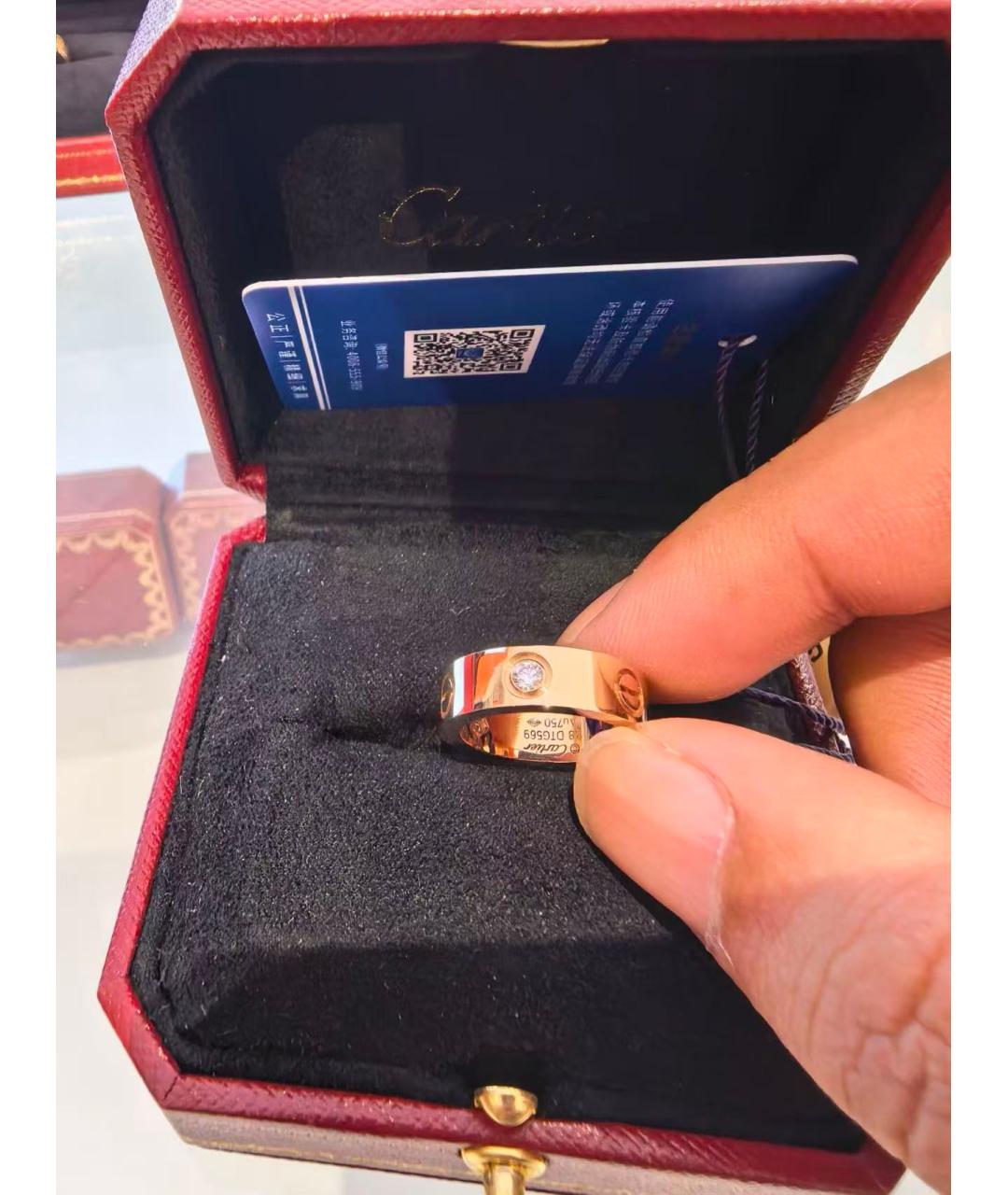 CARTIER Золотое кольцо из розового золота, фото 2