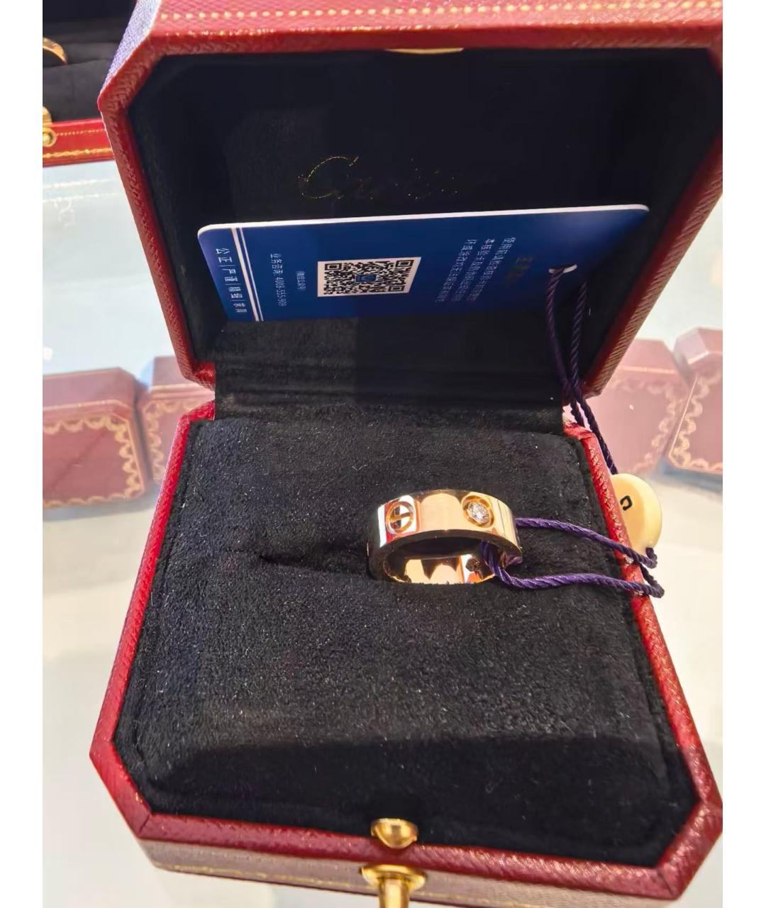 CARTIER Золотое кольцо из розового золота, фото 3