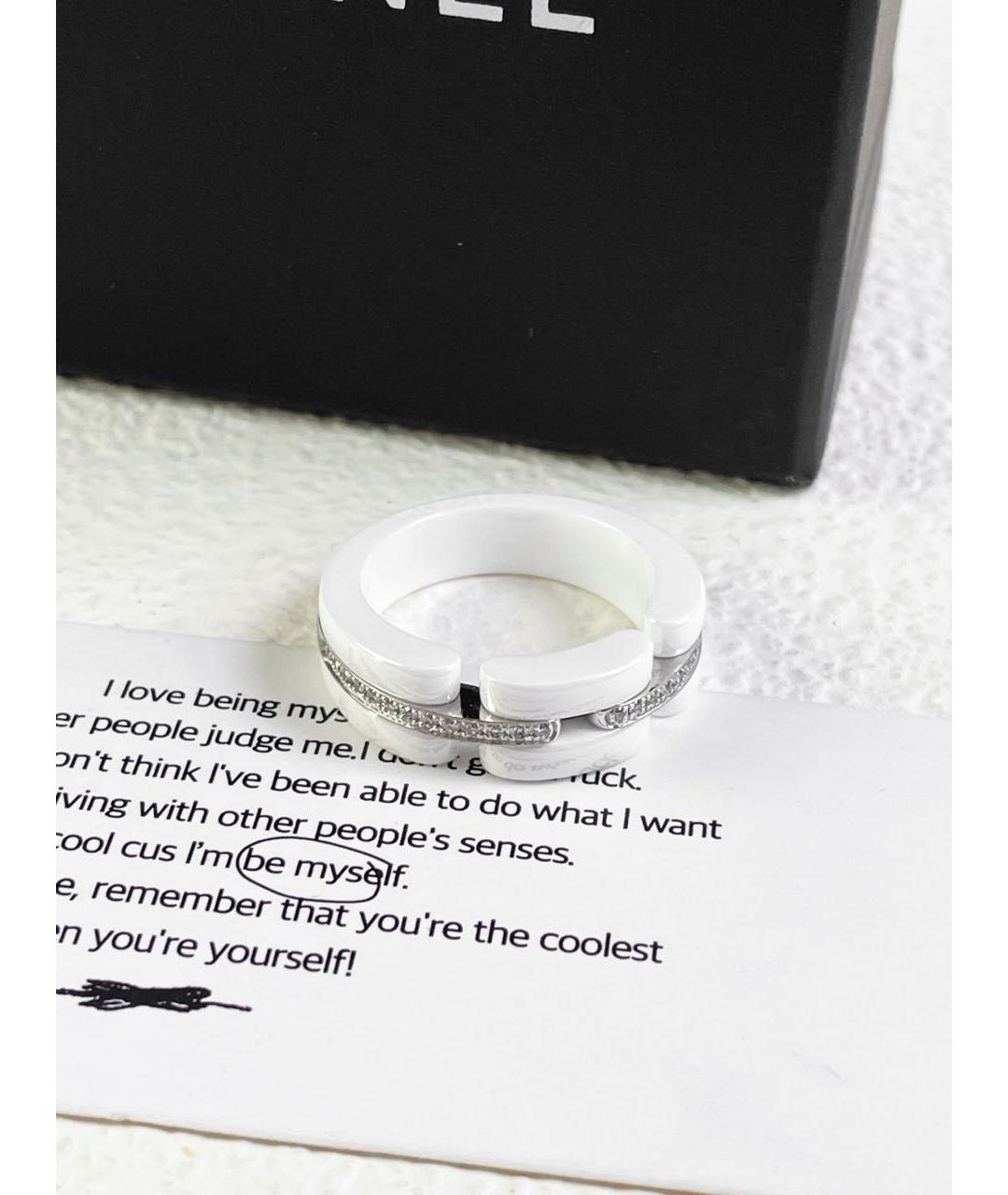 CHANEL Белое кольцо, фото 2