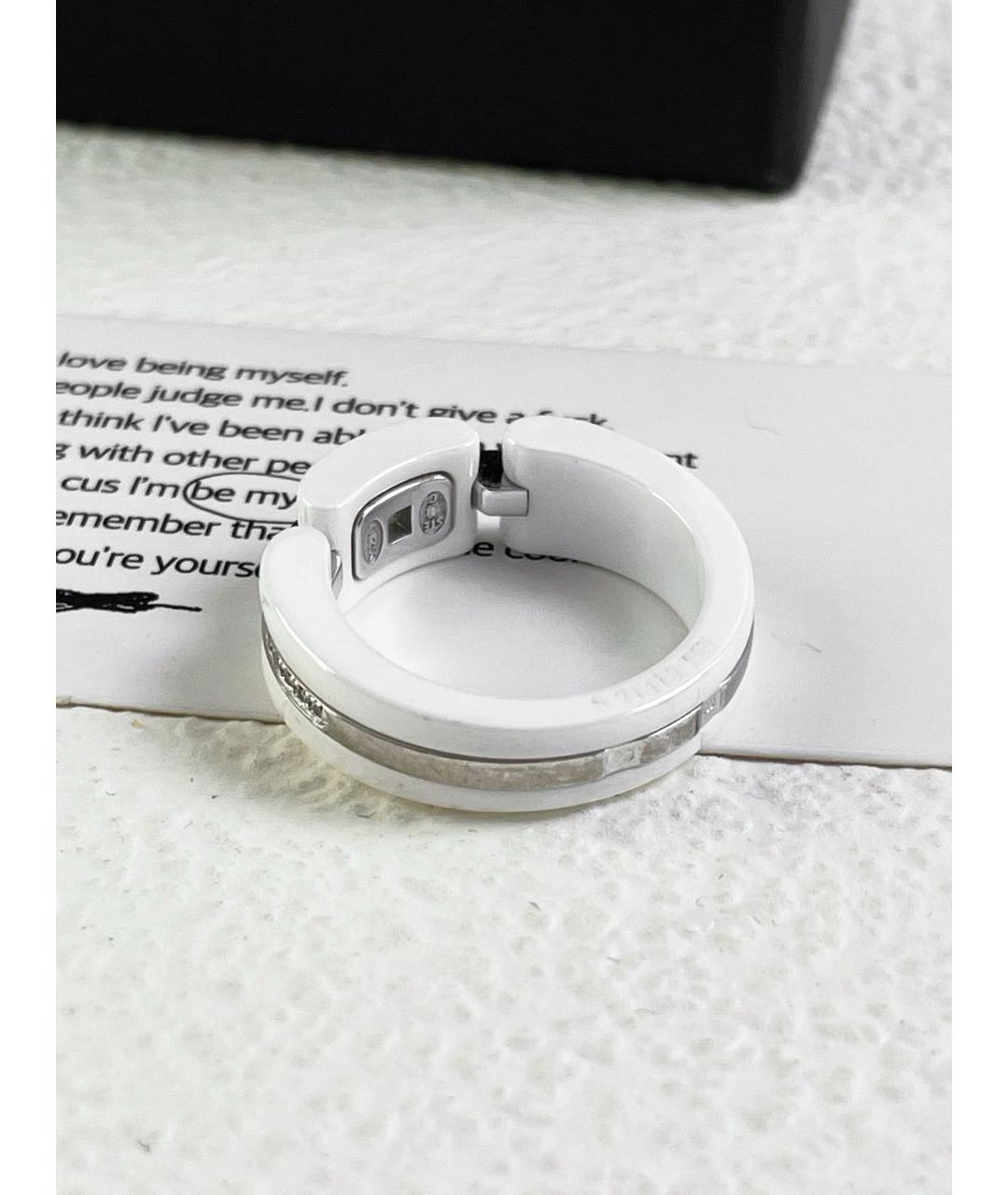 CHANEL Белое кольцо, фото 3