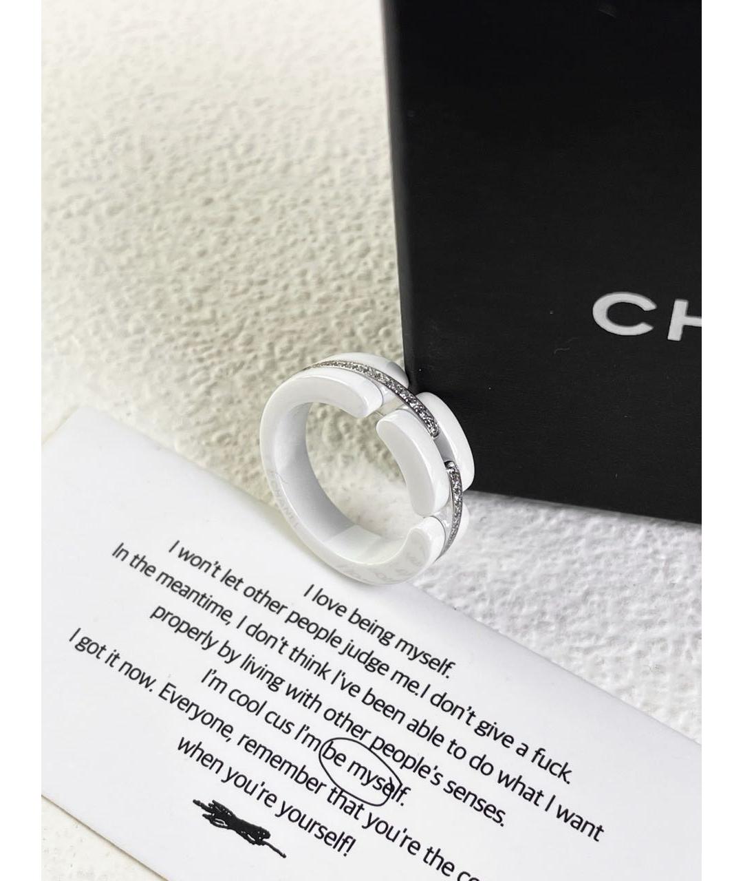 CHANEL Белое кольцо, фото 6