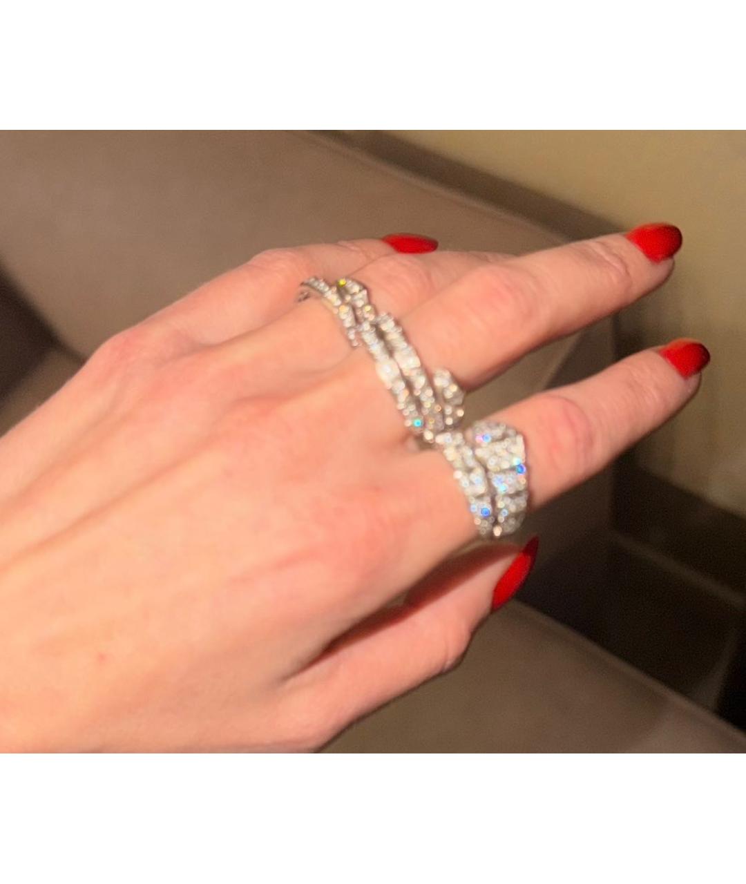 BVLGARI Серебряное кольцо из белого золота, фото 5