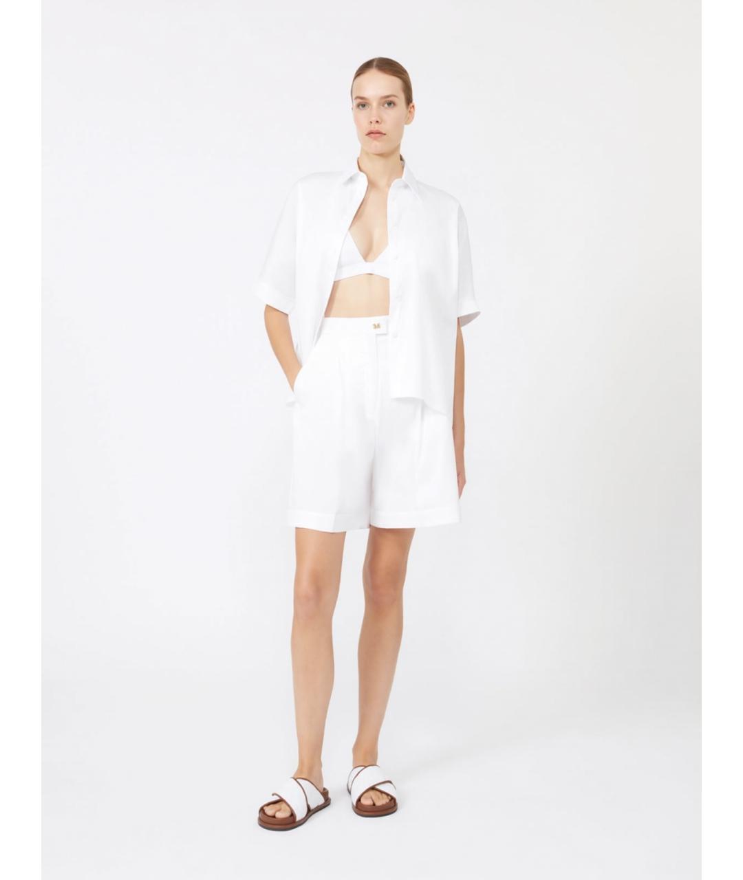 MAX MARA Белый полиамидовый купальник, фото 2