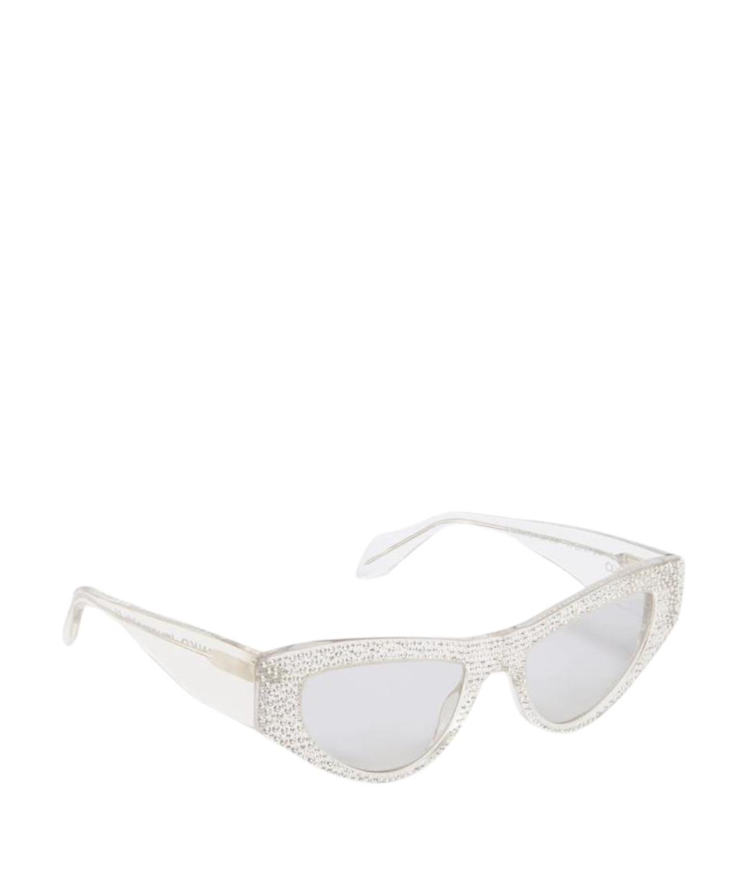 PINKO Белые пластиковые солнцезащитные очки, фото 1