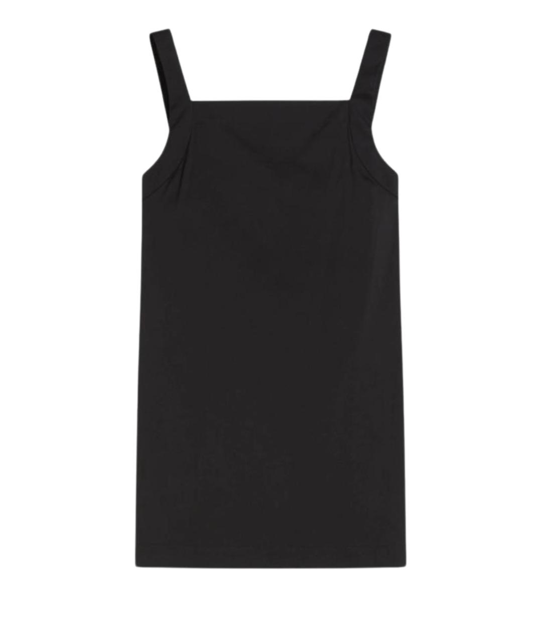 MAX MARA Черная хлопковая майка, фото 1