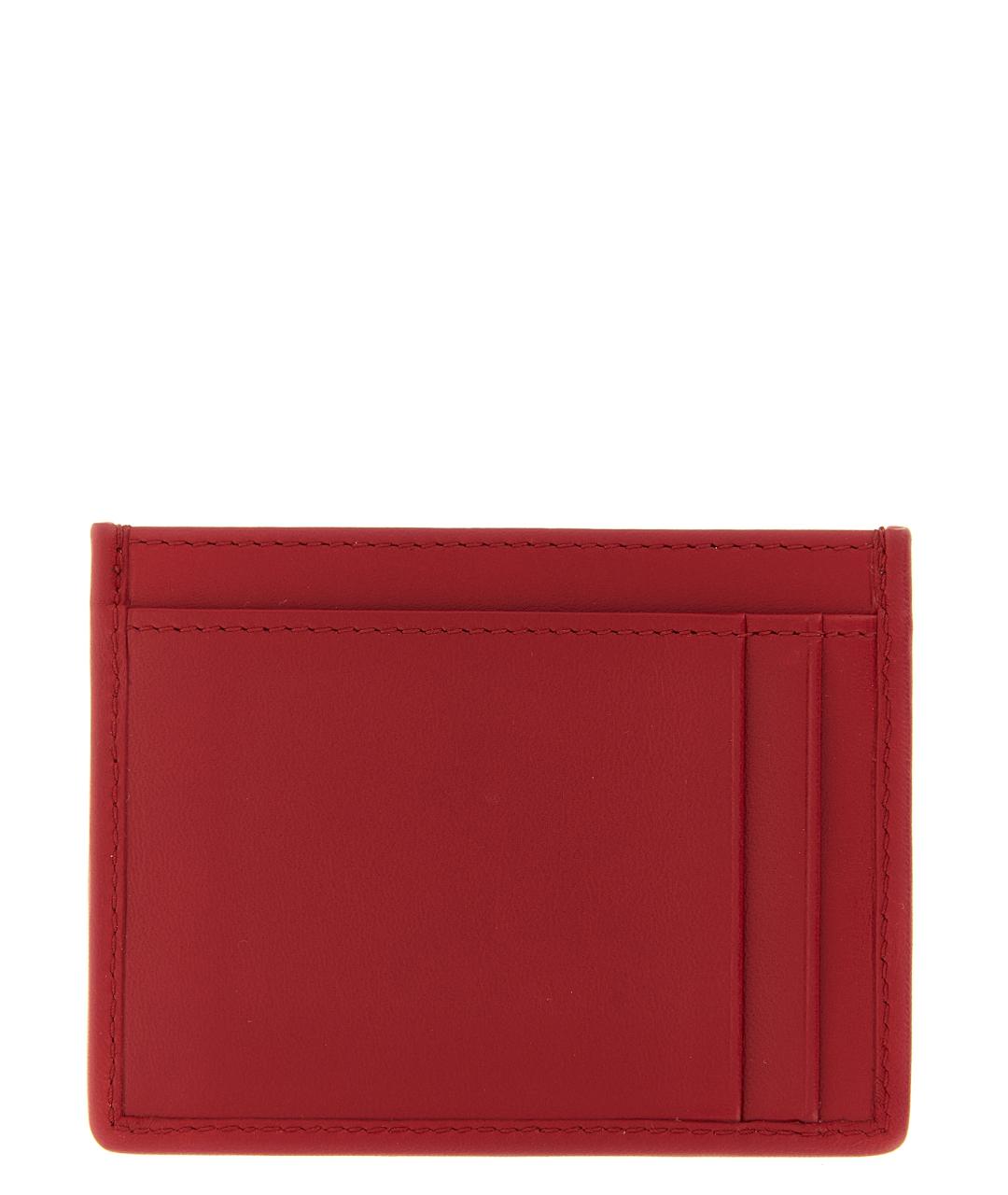 MIU MIU Красный кожаный кардхолдер, фото 2