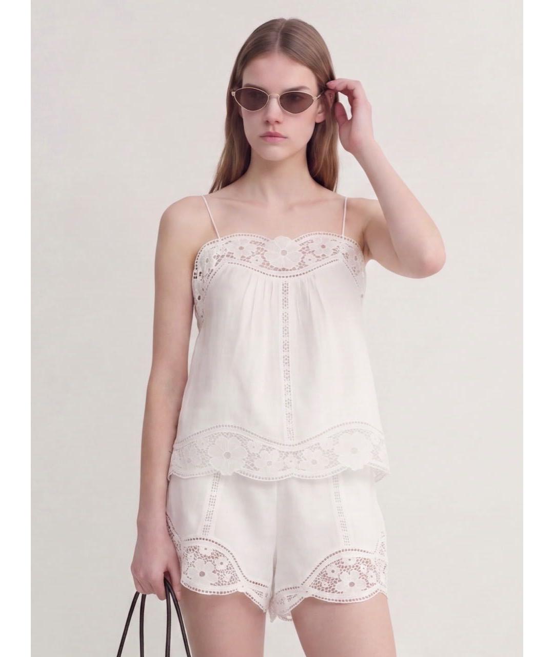 ZIMMERMANN Белая блузы, фото 2