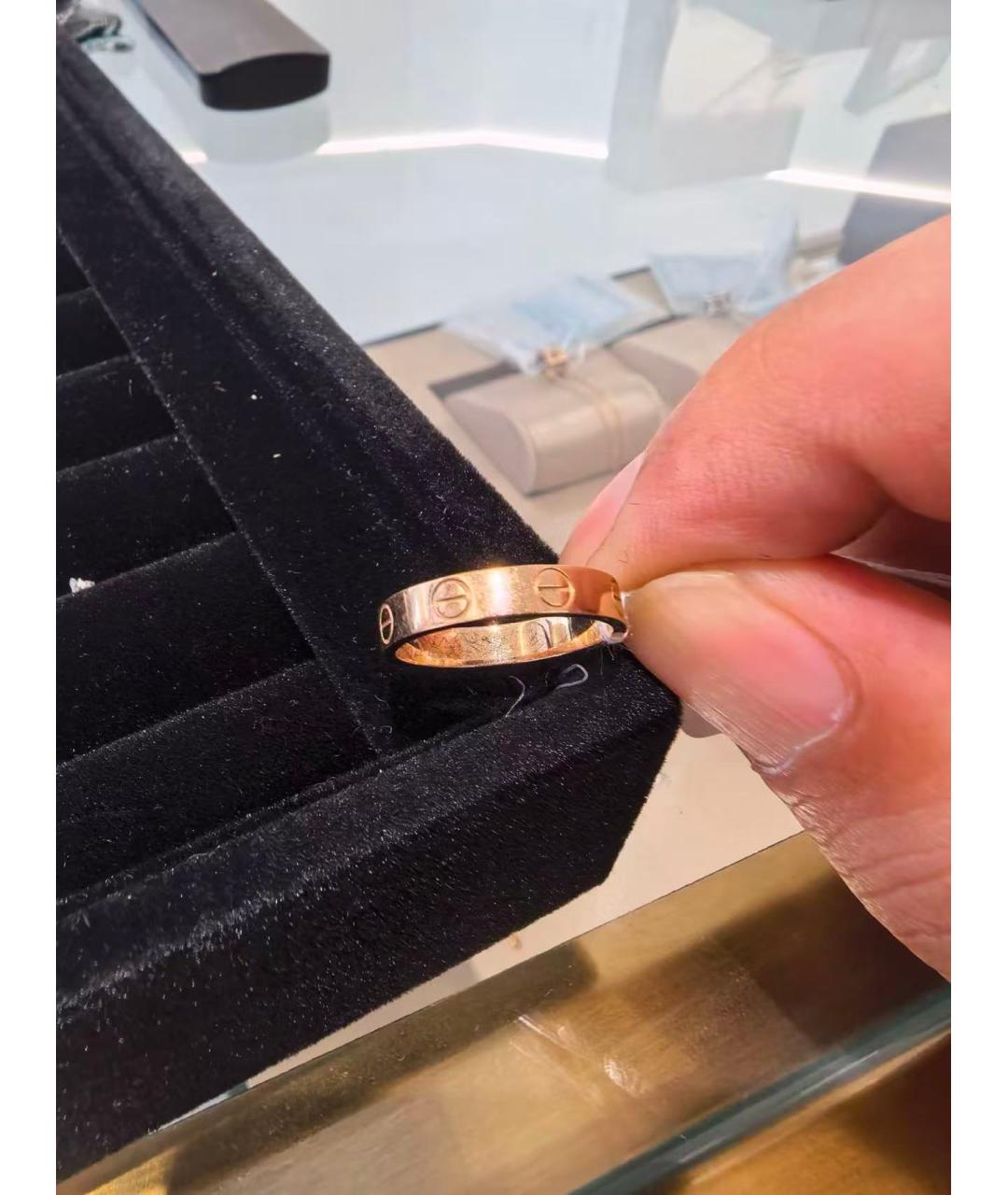 CARTIER Золотое кольцо из розового золота, фото 3