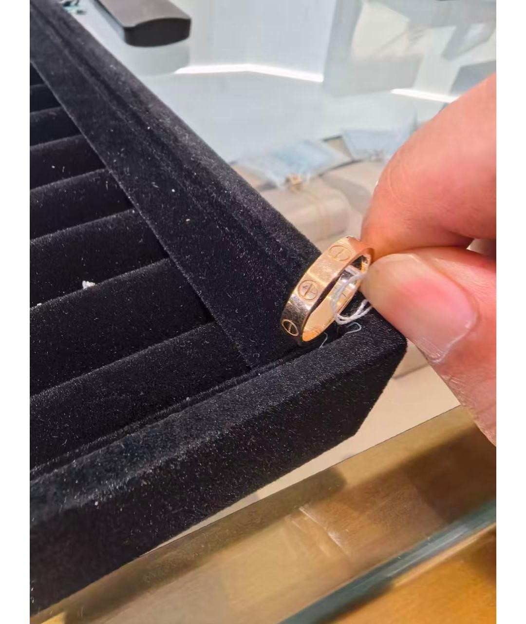 CARTIER Золотое кольцо из розового золота, фото 5