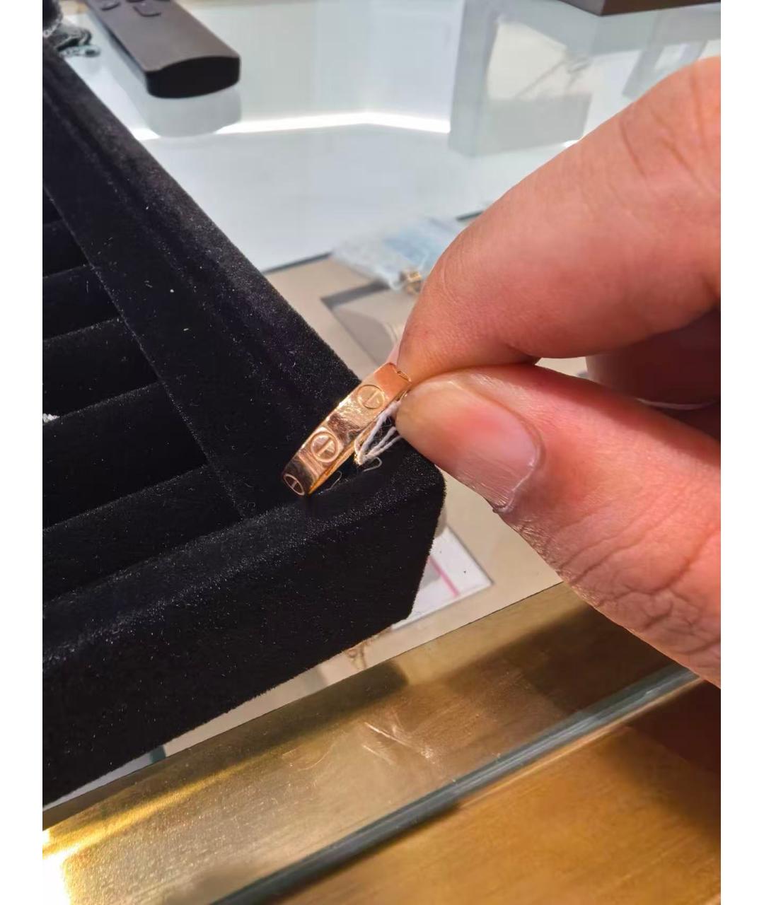 CARTIER Золотое кольцо из розового золота, фото 4