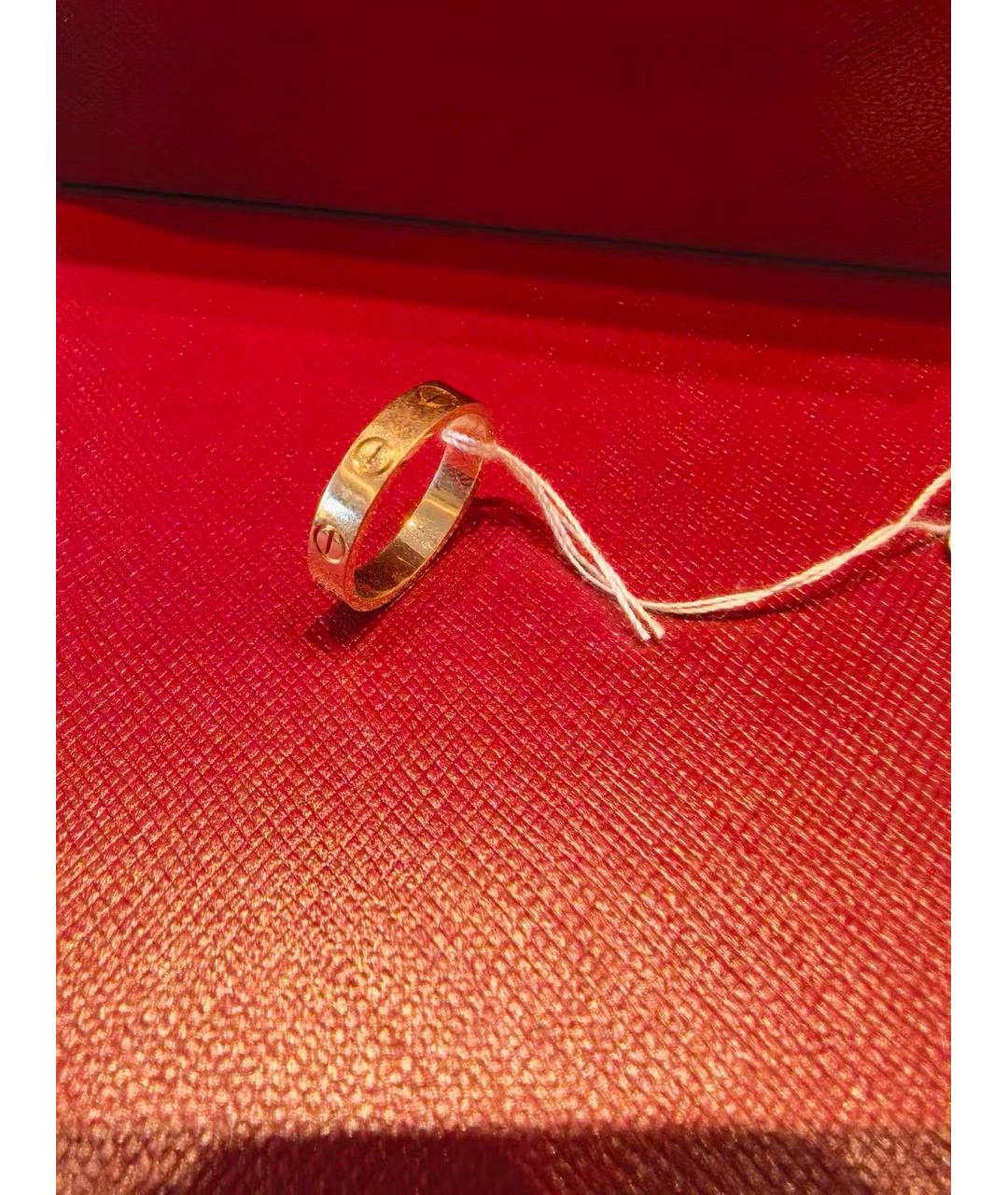 CARTIER Золотое кольцо из розового золота, фото 2