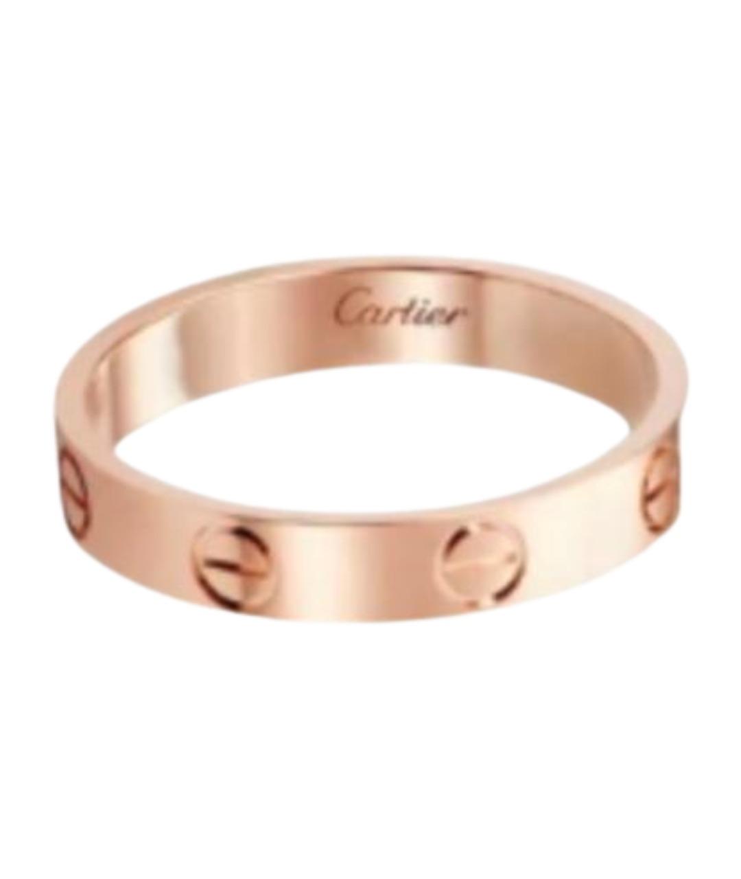 CARTIER Золотое кольцо из розового золота, фото 1
